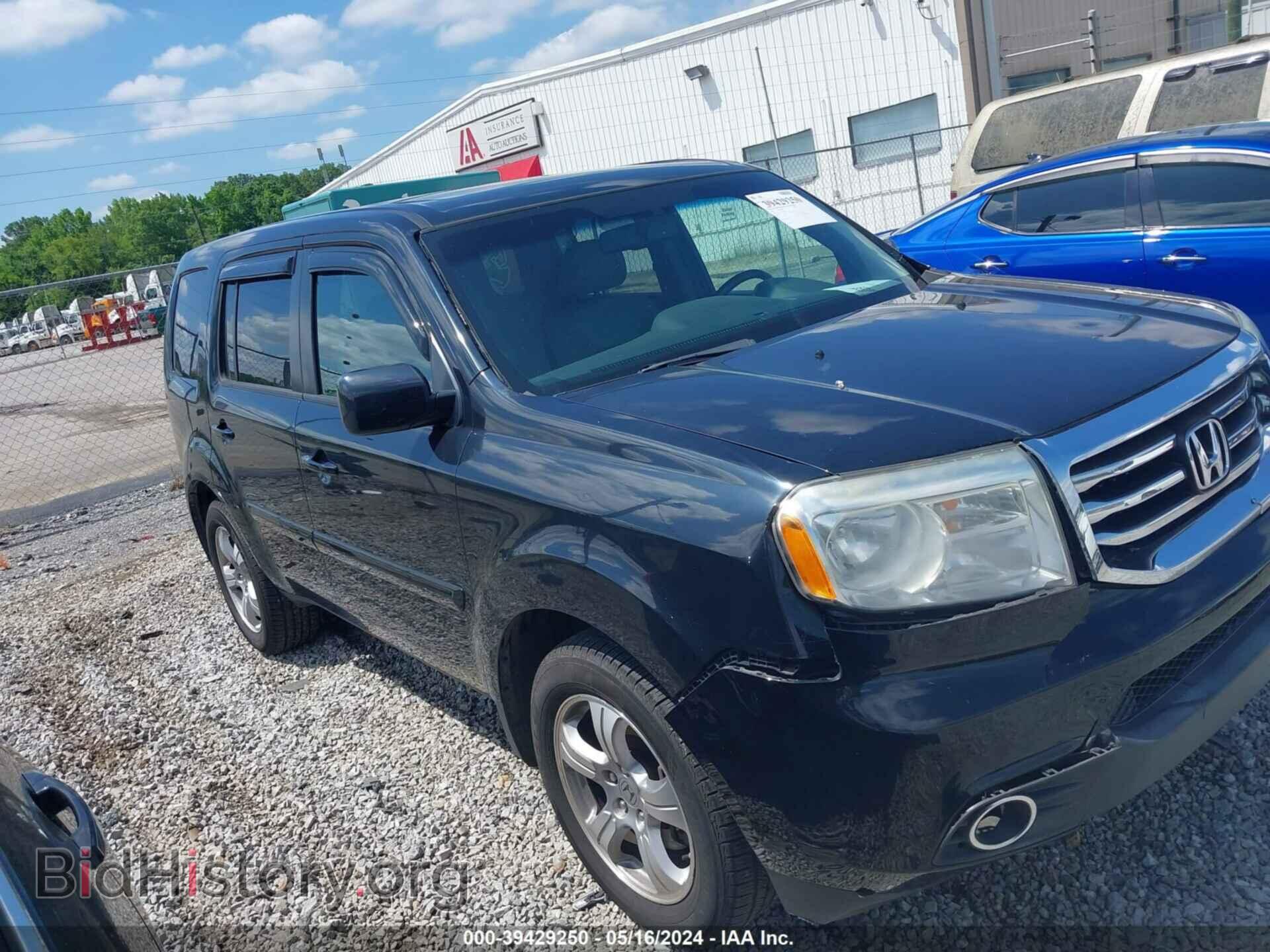 Фотография 5FNYF3H5XDB012988 - HONDA PILOT 2013