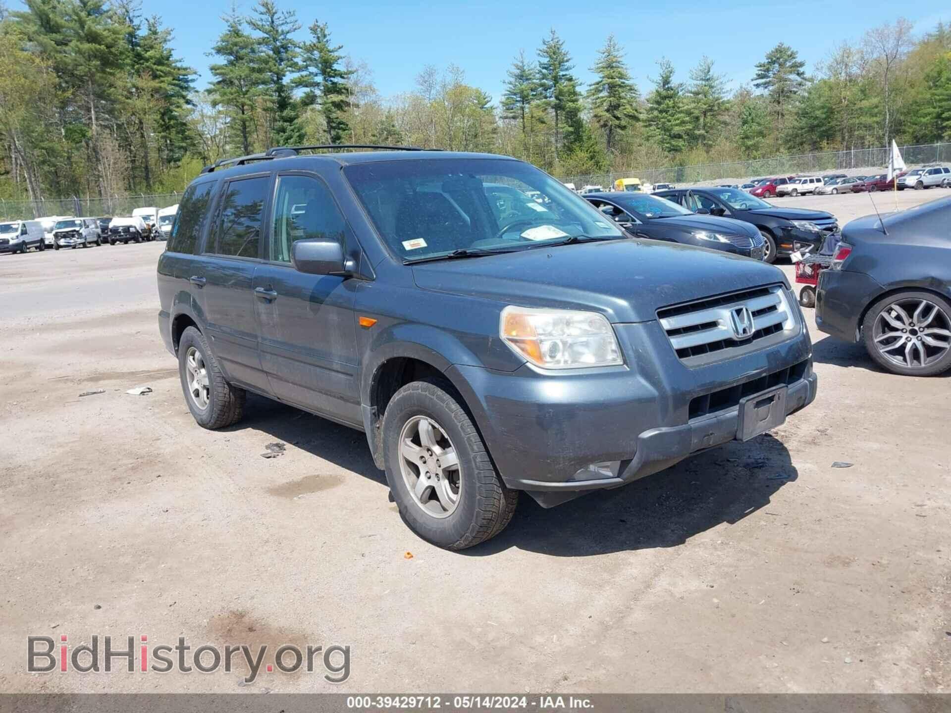 Photo 5FNYF18736B006880 - HONDA PILOT 2006