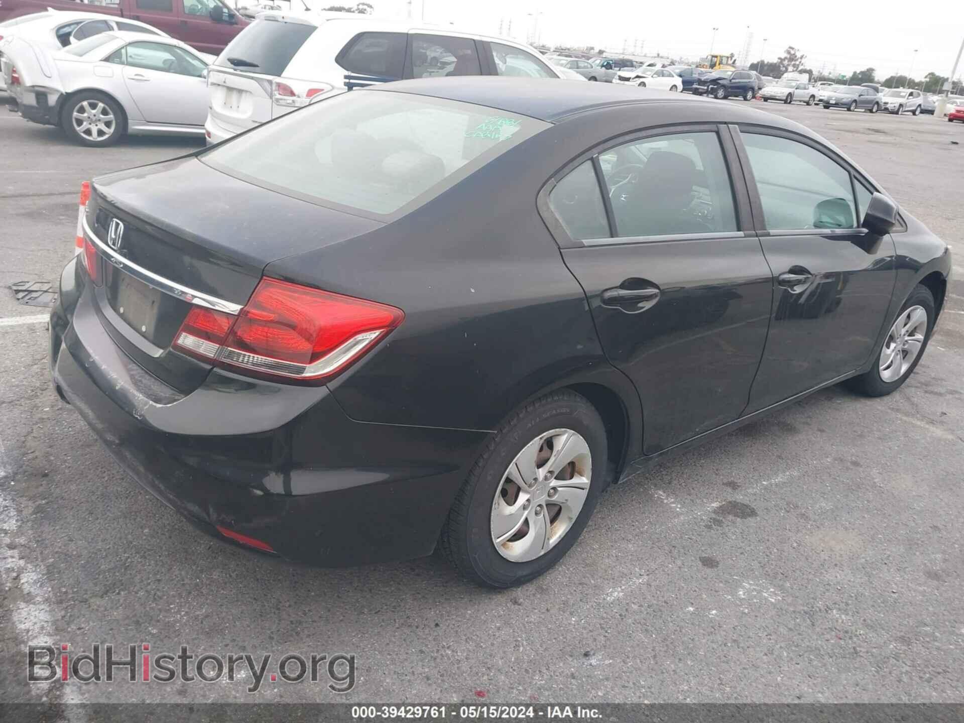 2013 HONDA CIVIC - VIN: 19XFB2F50DE273164 - Фото 4