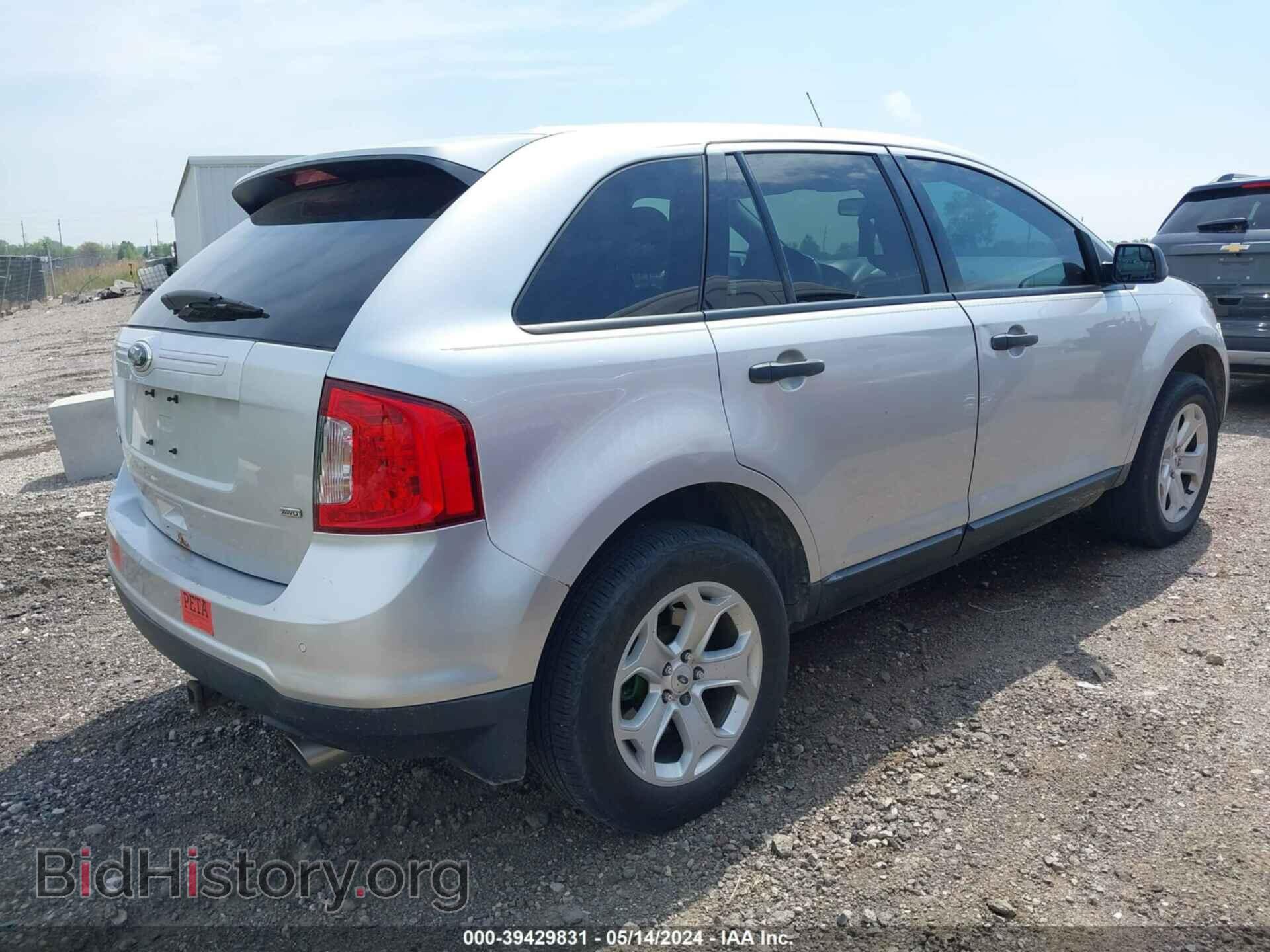 2013 FORD EDGE - VIN: 2FMDK4GC6DBC06250 - Фото 4