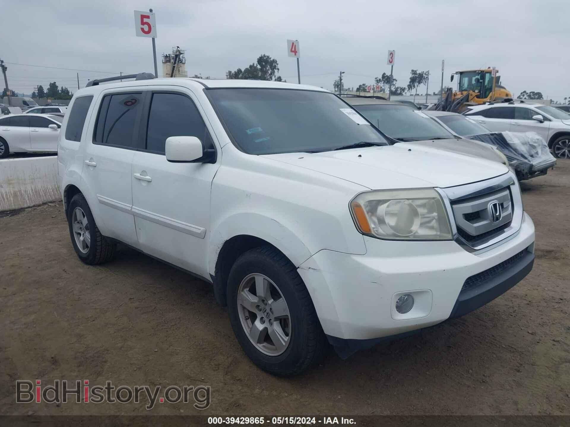 Photo 5FNYF3H58BB031973 - HONDA PILOT 2011