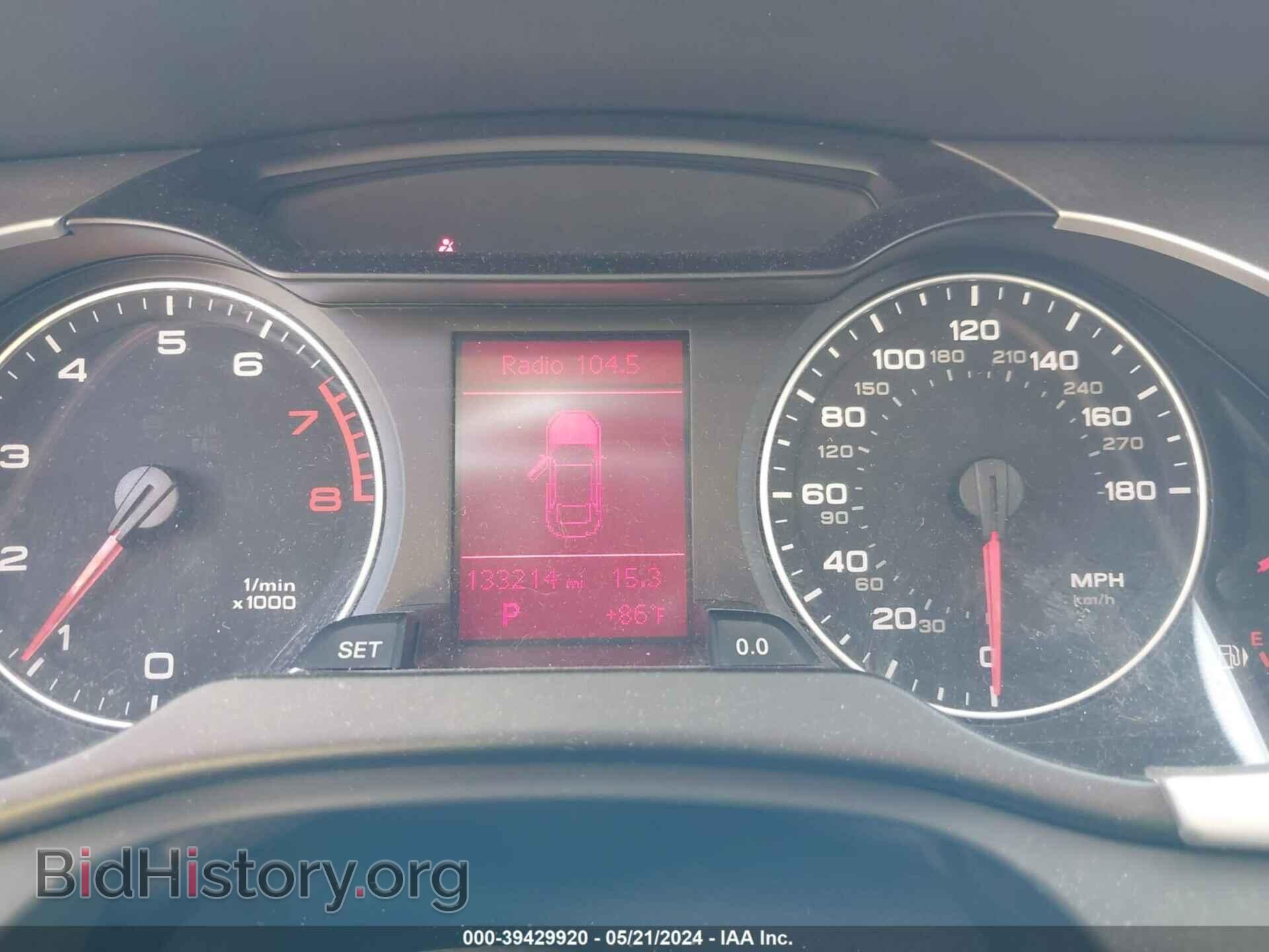 2012 AUDI A4 - VIN: WAUBFAFL8CA119005 - Photo 7