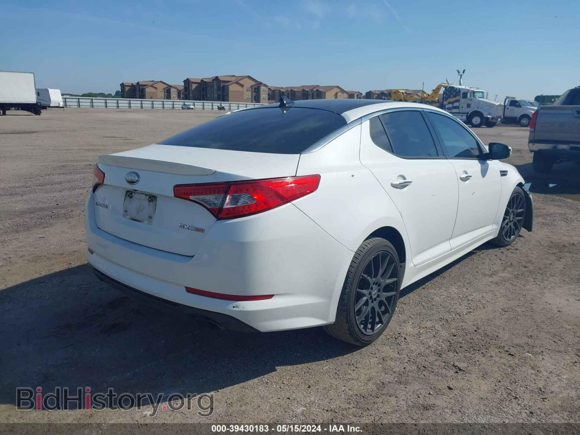 2013 KIA OPTIMA - VIN: 5XXGR4A63DG237357 - Фото 4