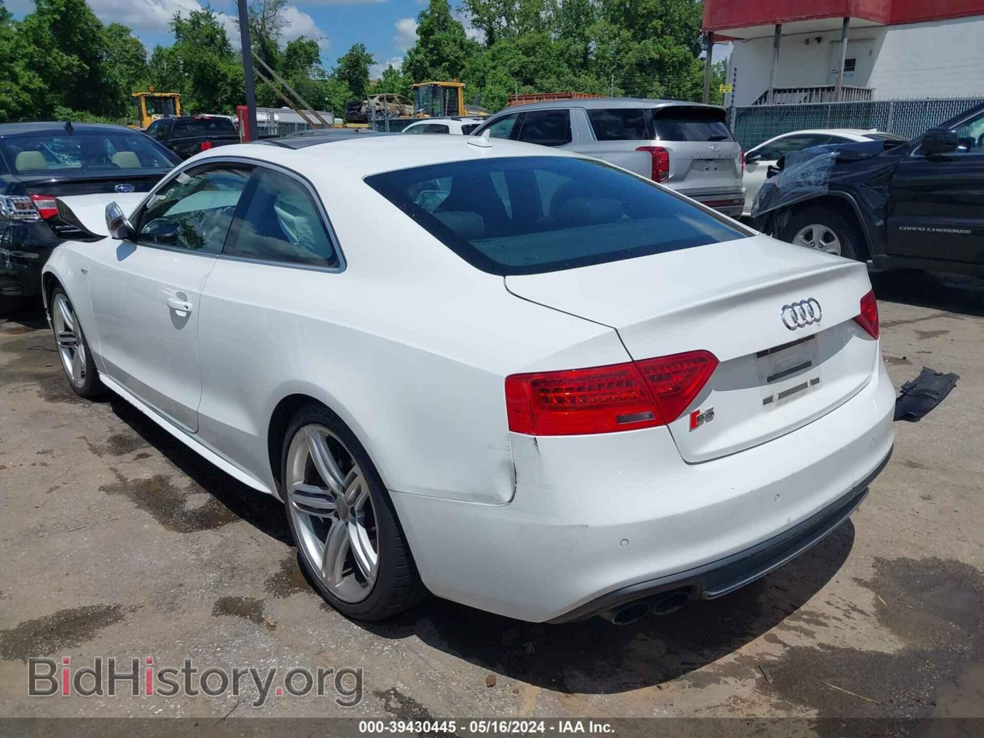 2013 AUDI S5 - VIN: WAUGGAFR9DA002218 - Фото 3