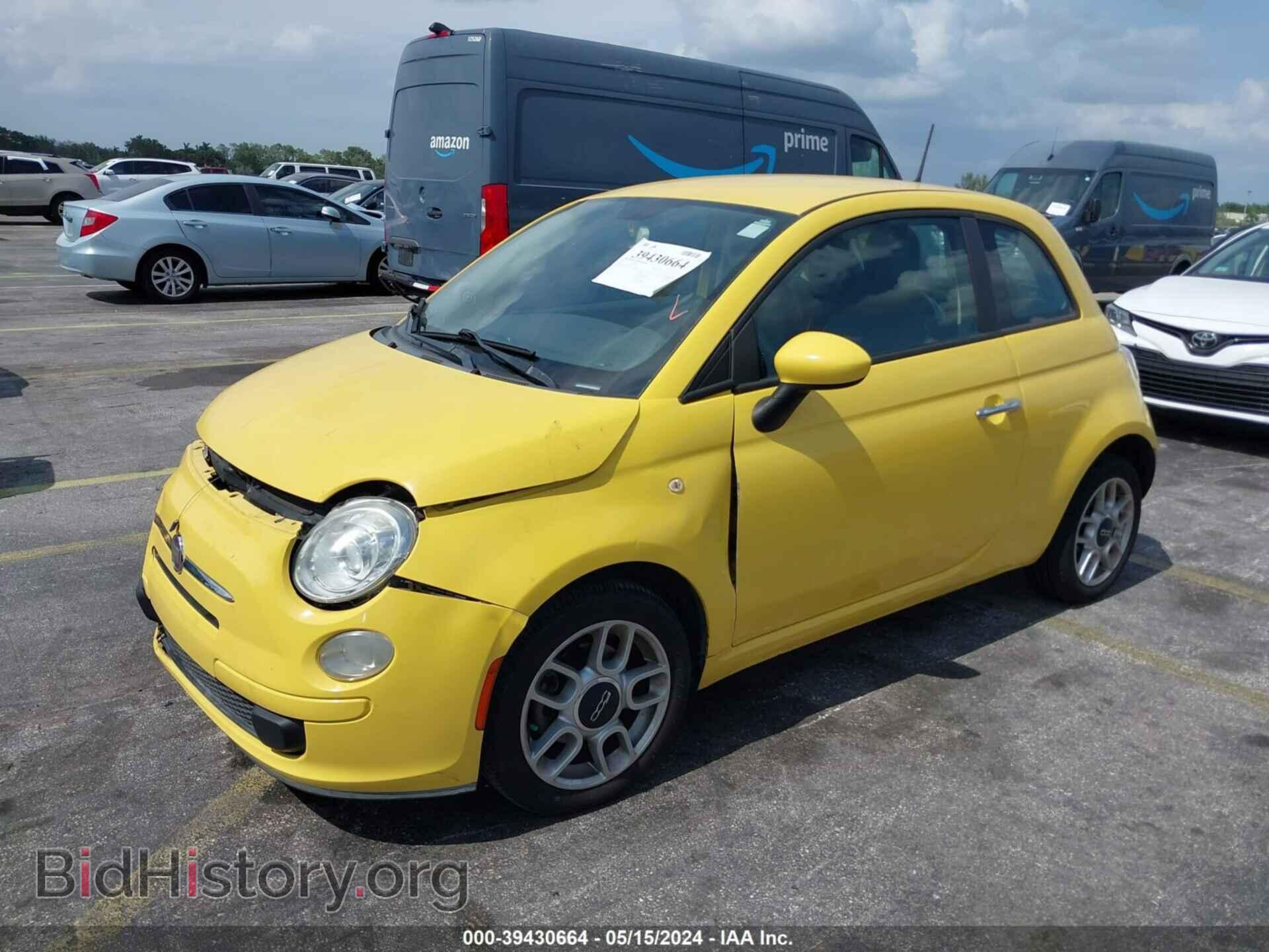 2012 FIAT 500 - VIN: 3C3CFFAR8CT211700 - Photo 2