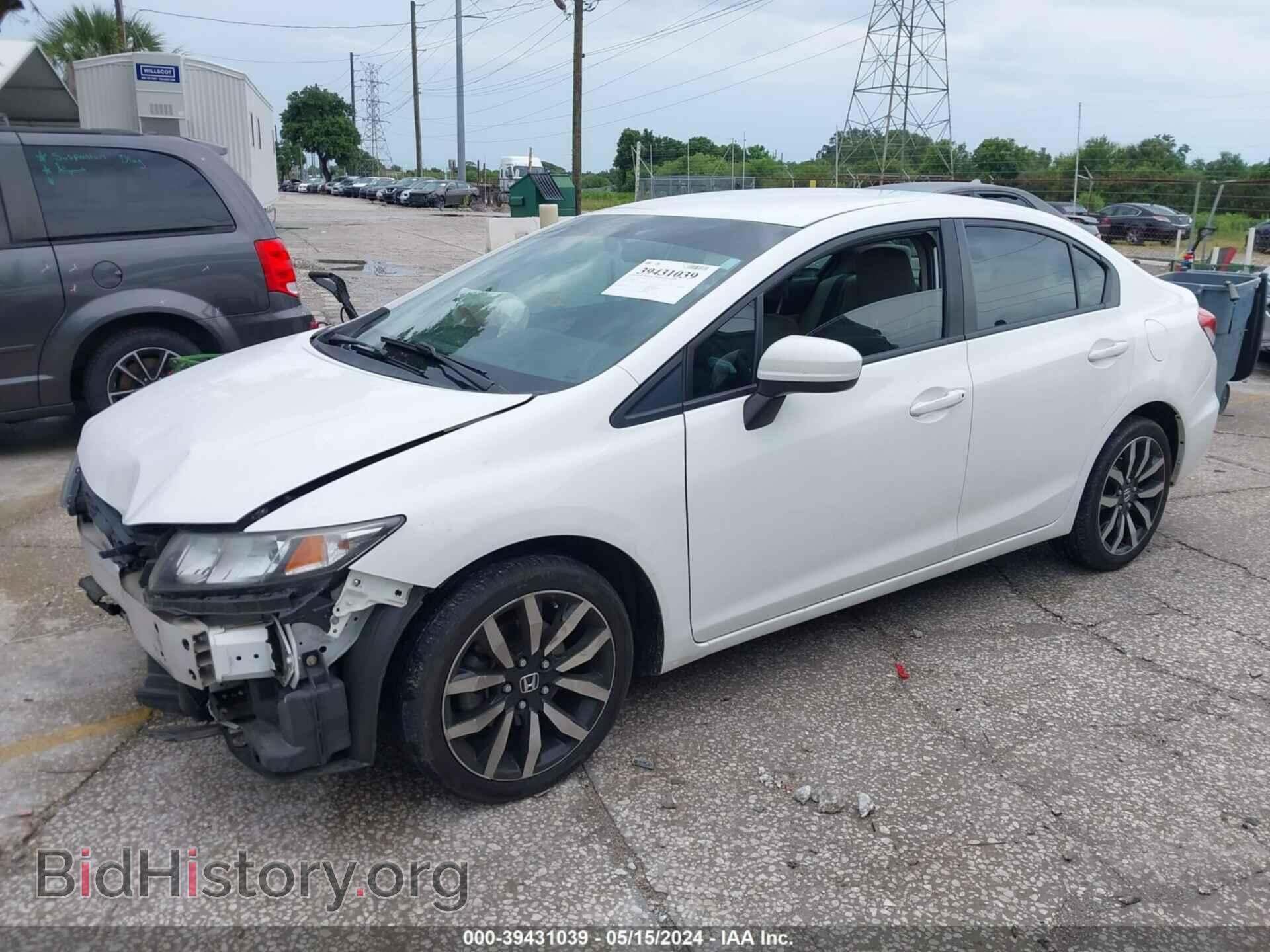 2015 HONDA CIVIC - VIN: 19XFB2F59FE112671 - Фото 2