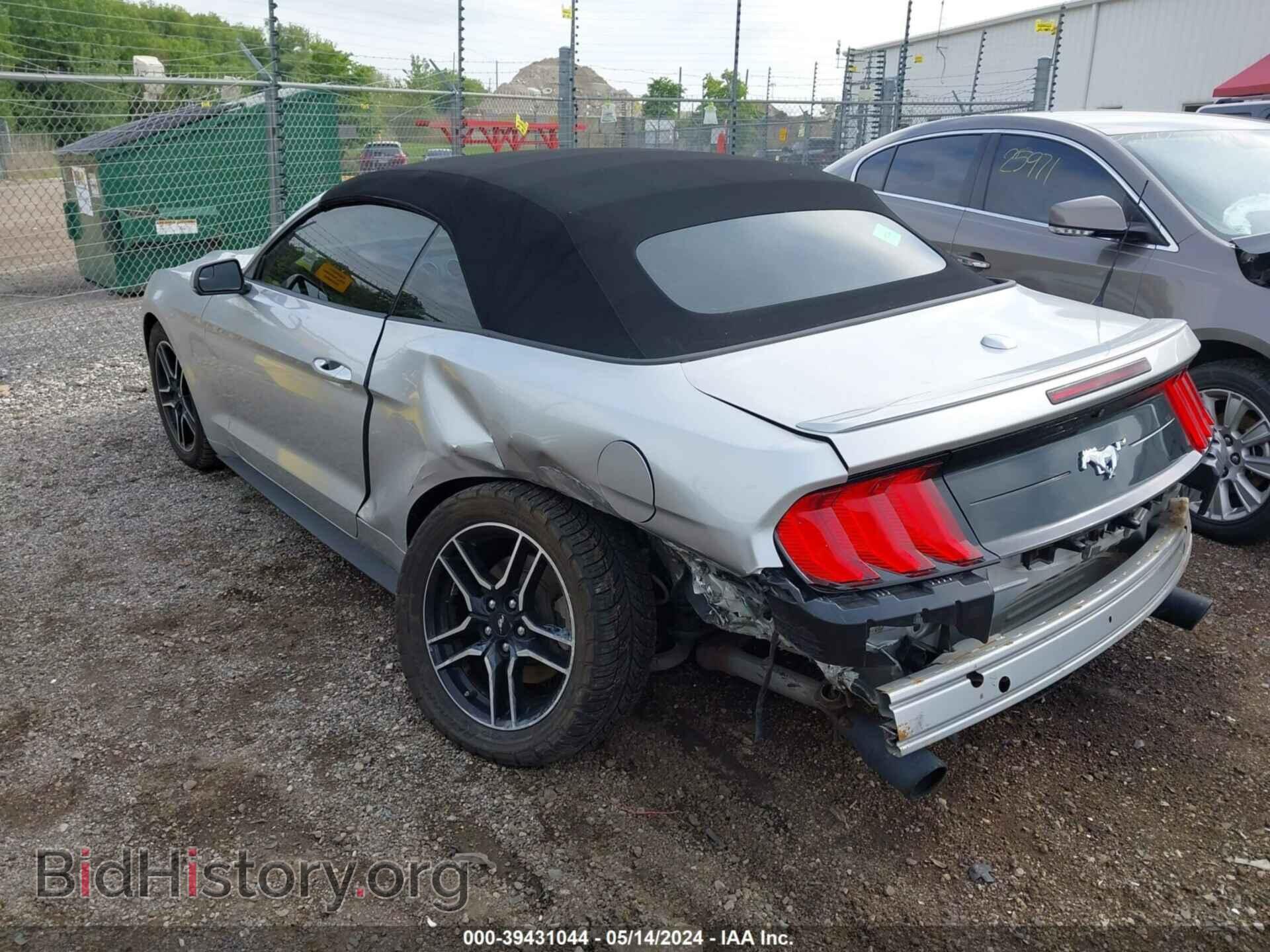 2018 FORD MUSTANG - VIN: 1FATP8UH2J5166943 - Фото 3