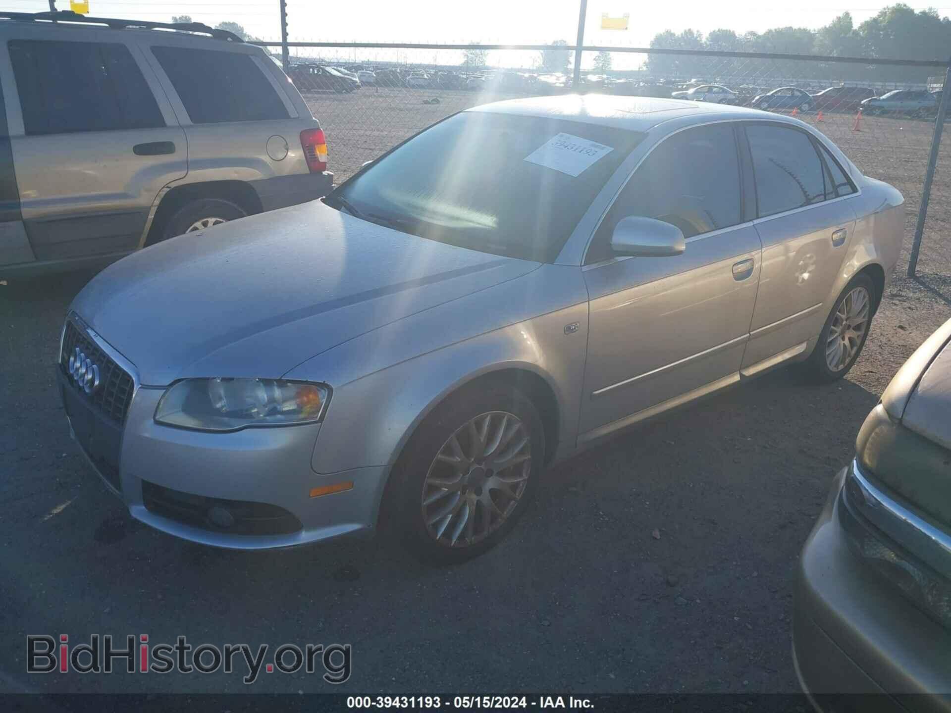 2008 AUDI A4 - VIN: WAUDF78E68A155356 - Фото 2