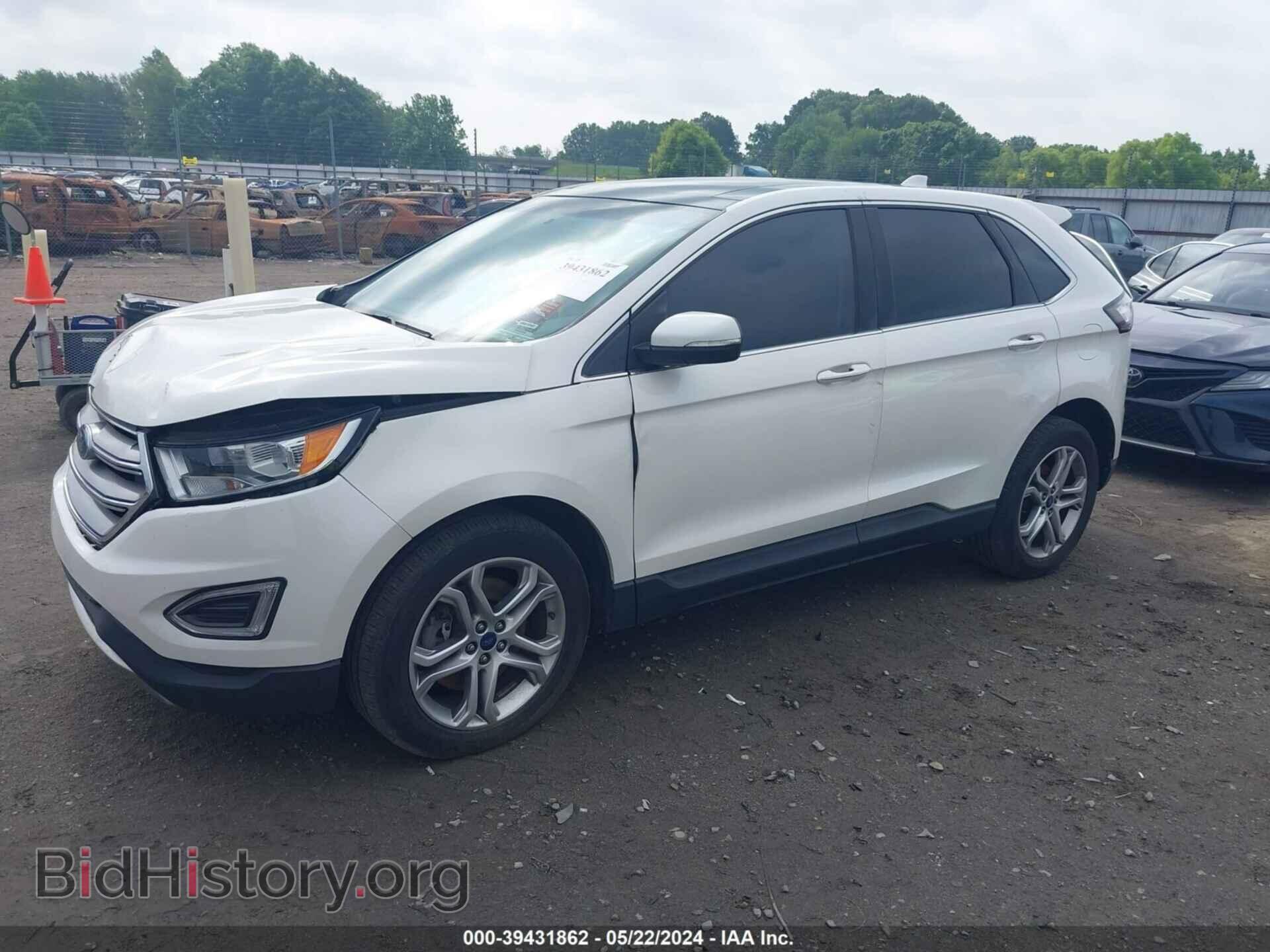 2016 FORD EDGE - VIN: 2FMPK4K89GBC09373 - Фото 2