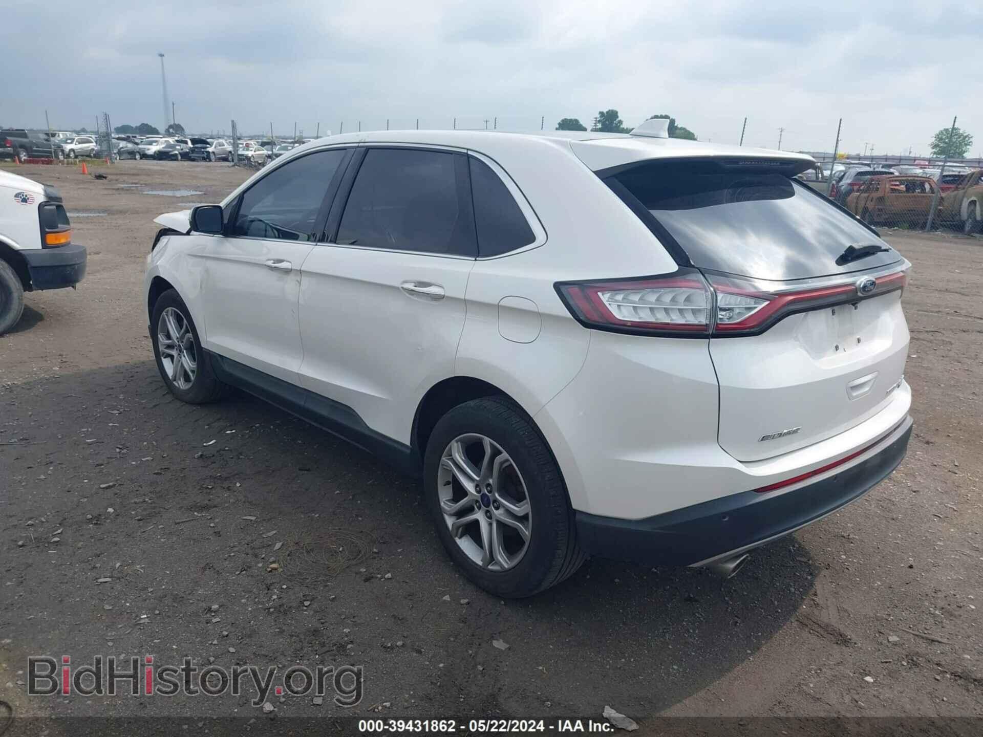 2016 FORD EDGE - VIN: 2FMPK4K89GBC09373 - Фото 3