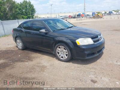 2011 Dodge AVENGER Express, black — VIN 1B3BD4FB0BN598952, IAAI