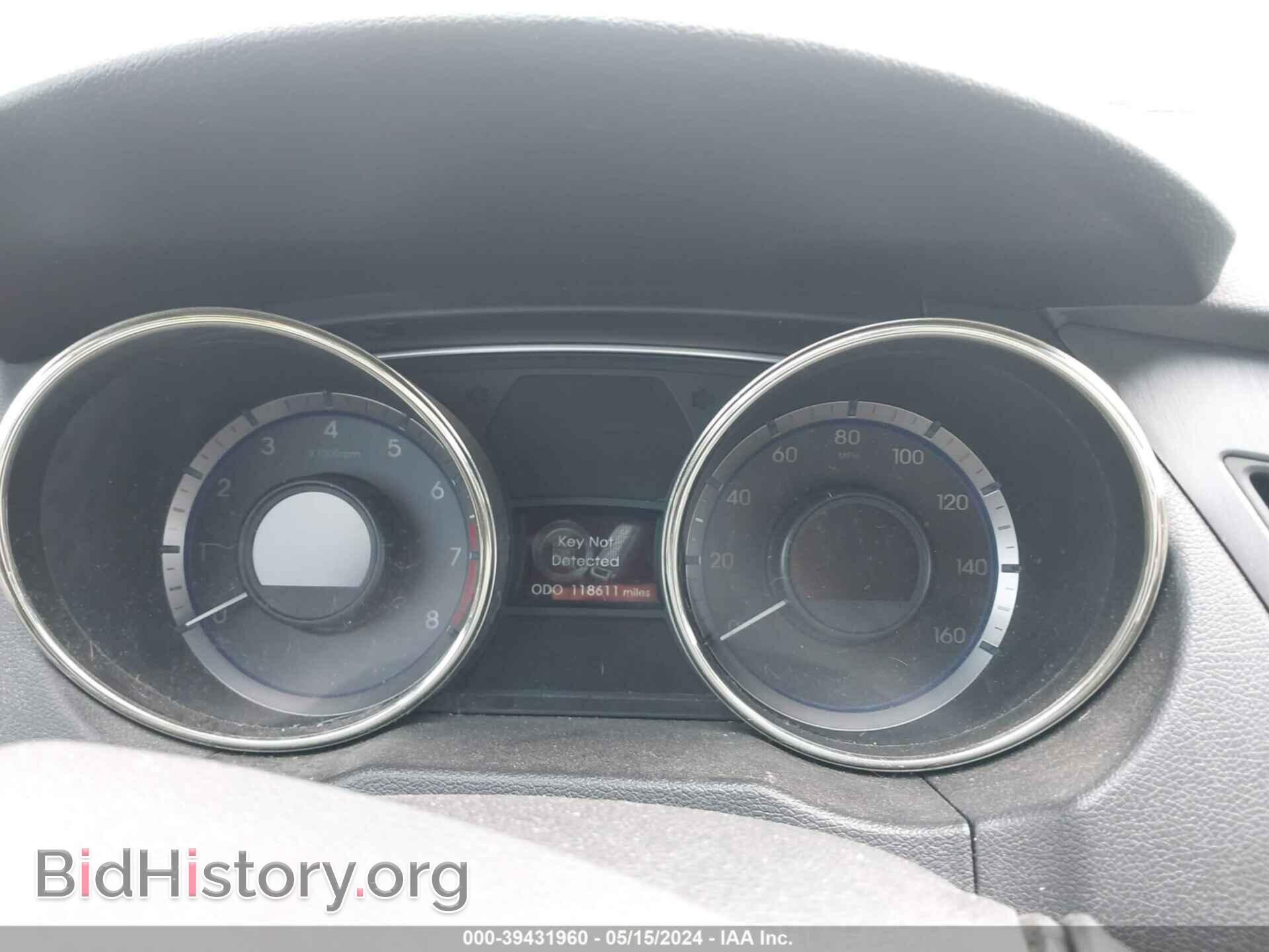 2012 HYUNDAI SONATA - VIN: 5NPEC4AC9CH486120 - Фото 7
