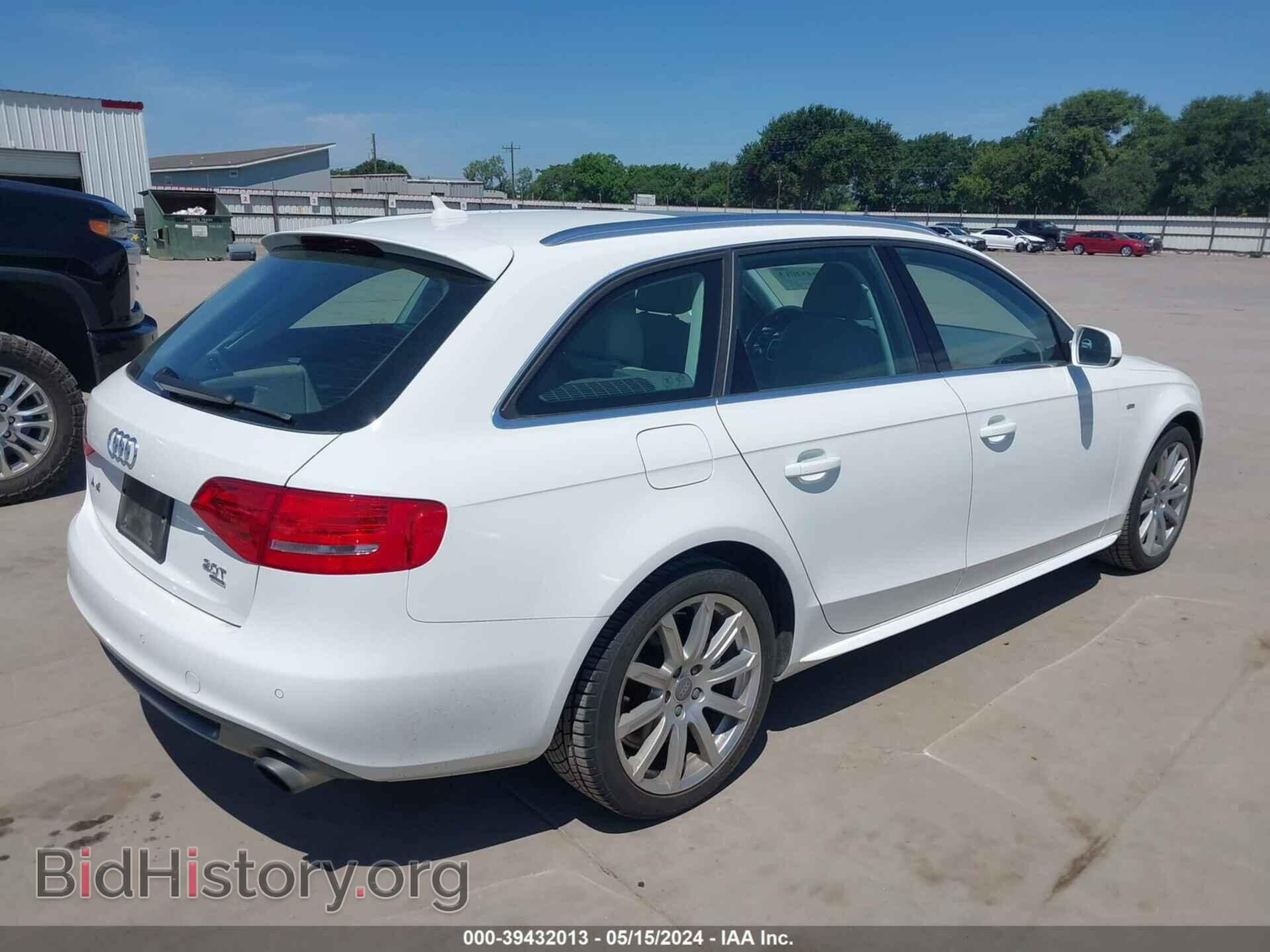 2012 AUDI A4 - VIN: WAU4FBFL7CA090675 - Photo 4