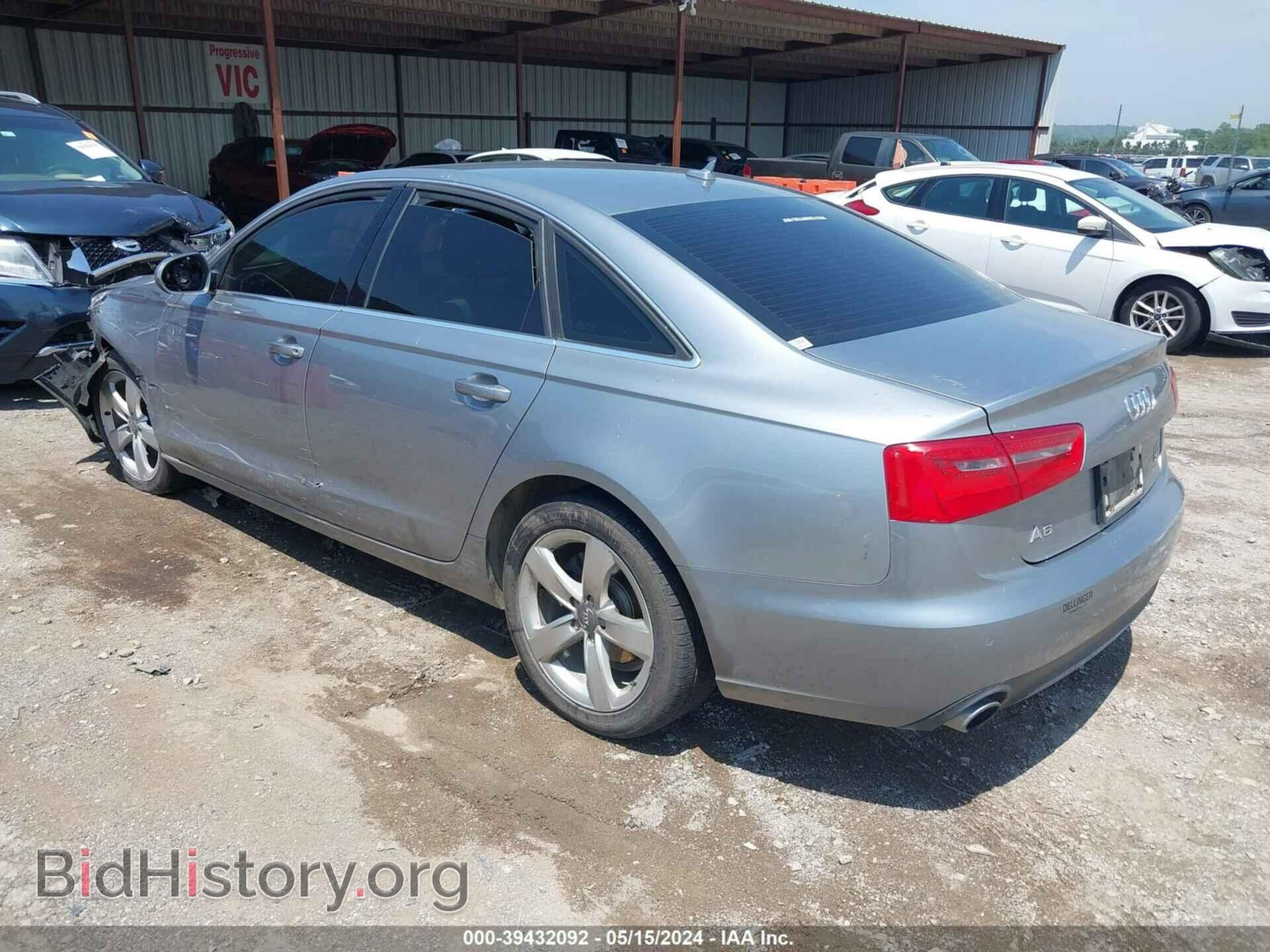 2012 AUDI A6 - VIN: WAUDFAFC8CN160770 - Фото 3