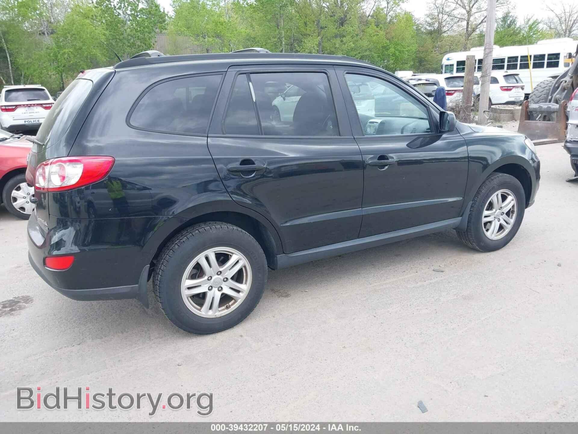 2010 HYUNDAI SANTA FE - VIN: 5NMSGDAB7AH387675 - Фото 4