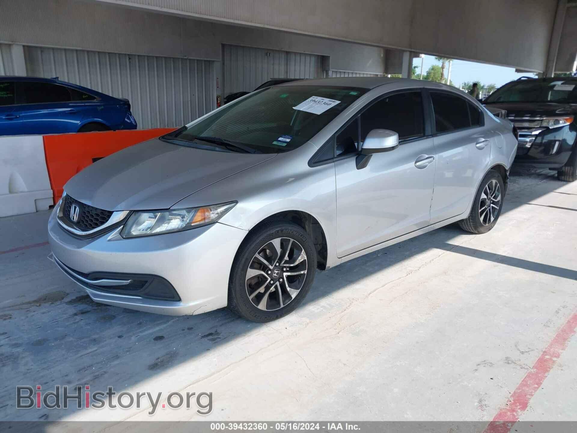 2013 HONDA CIVIC - VIN: 2HGFB2F55DH562529 - Фото 2