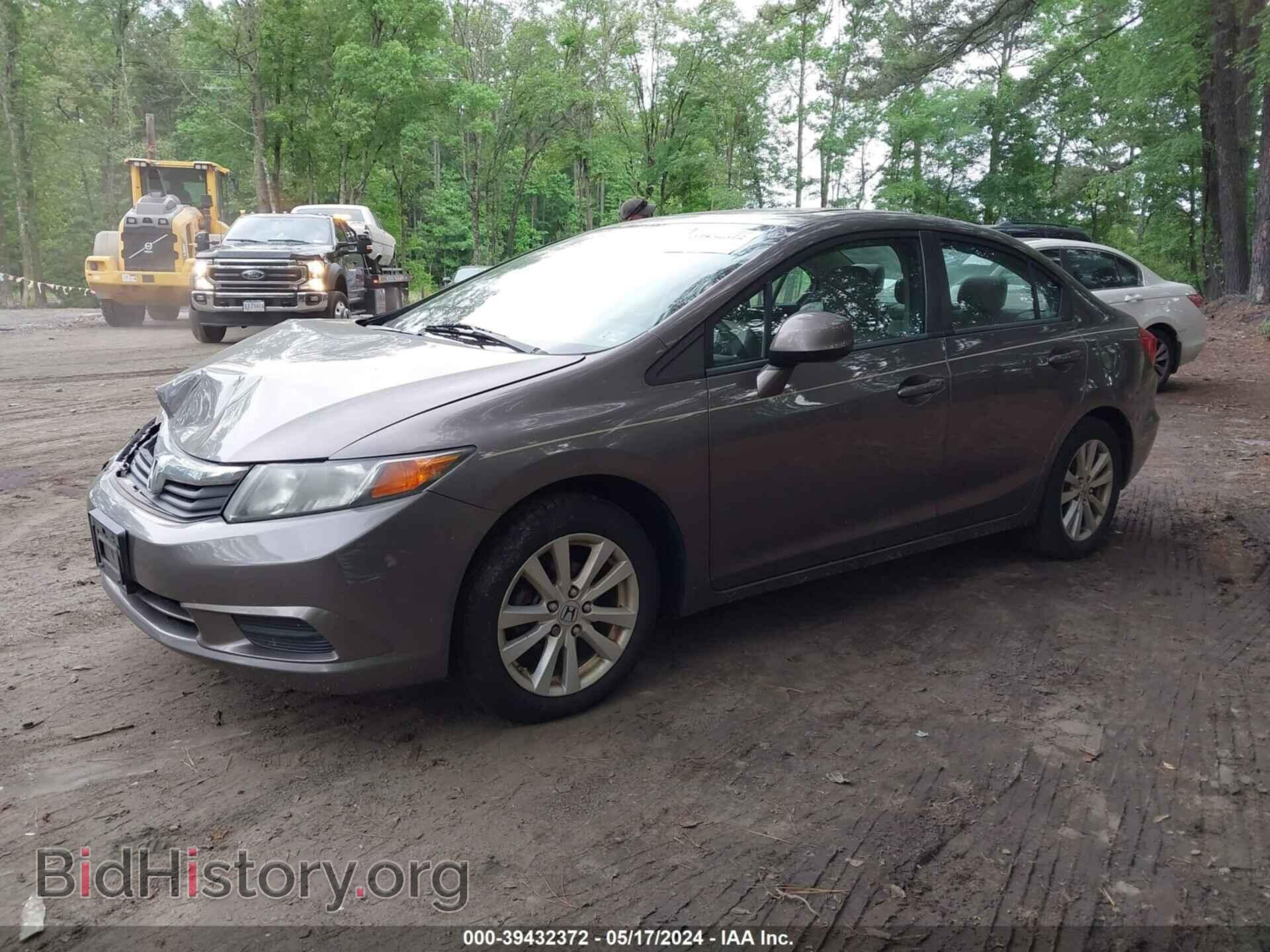 2012 HONDA CIVIC - VIN: 19XFB2F93CE042812 - Фото 2