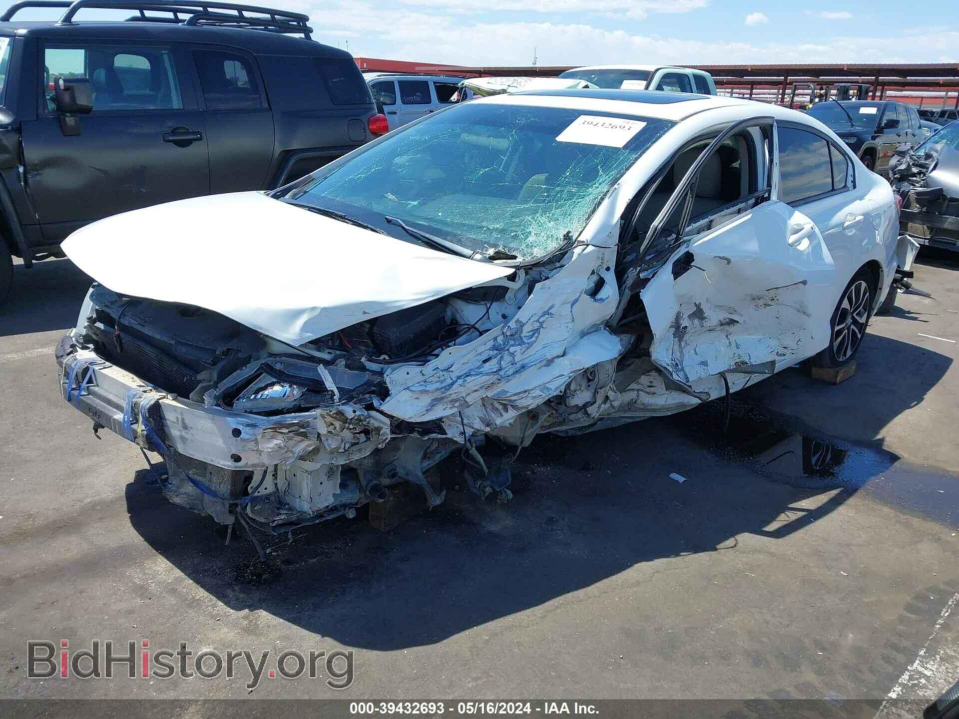 2015 HONDA CIVIC - VIN: 19XFB2F87FE219633 - Фото 2