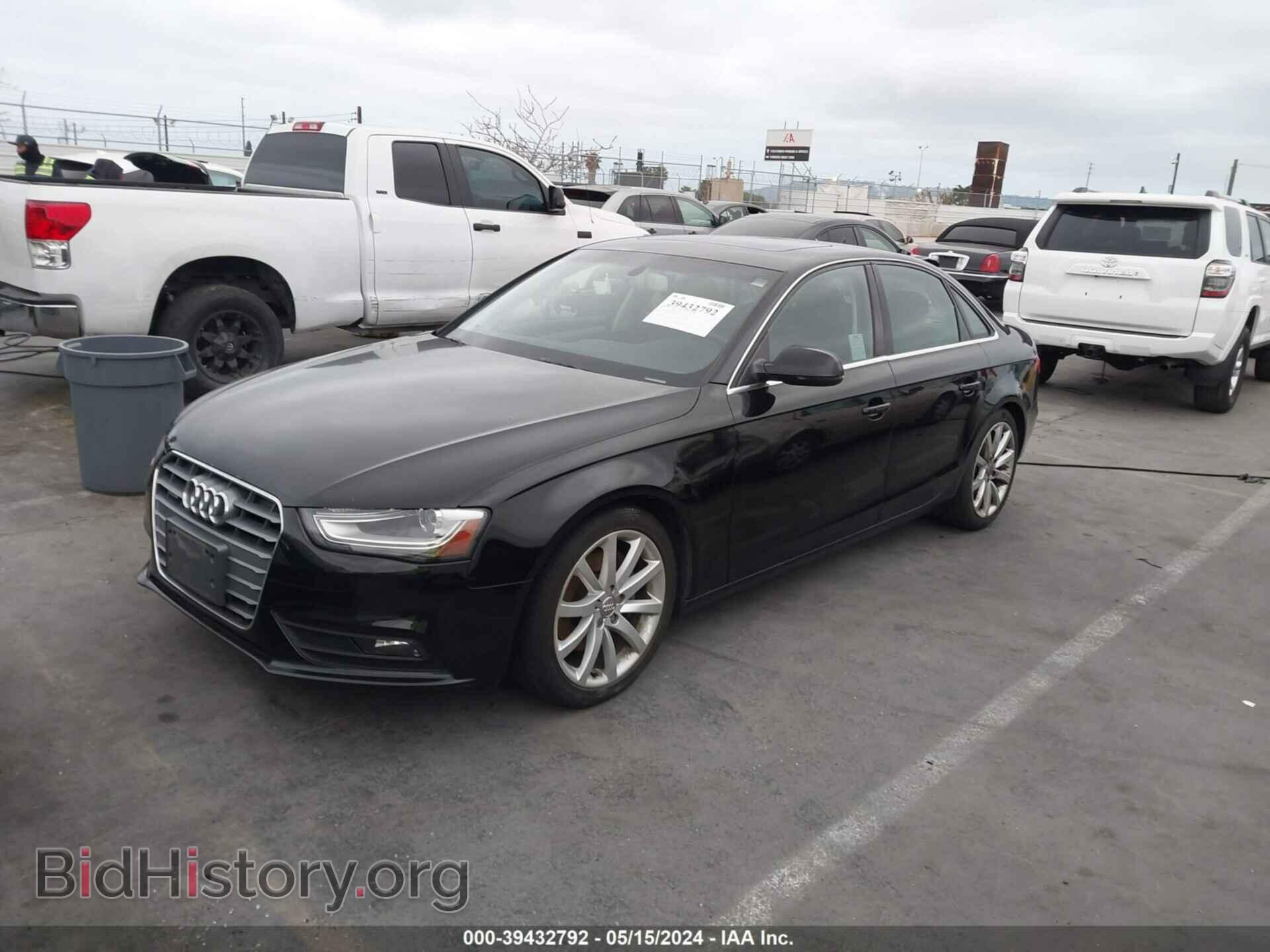 2013 AUDI A4 - VIN: WAUFFAFL3DA142887 - Фото 2