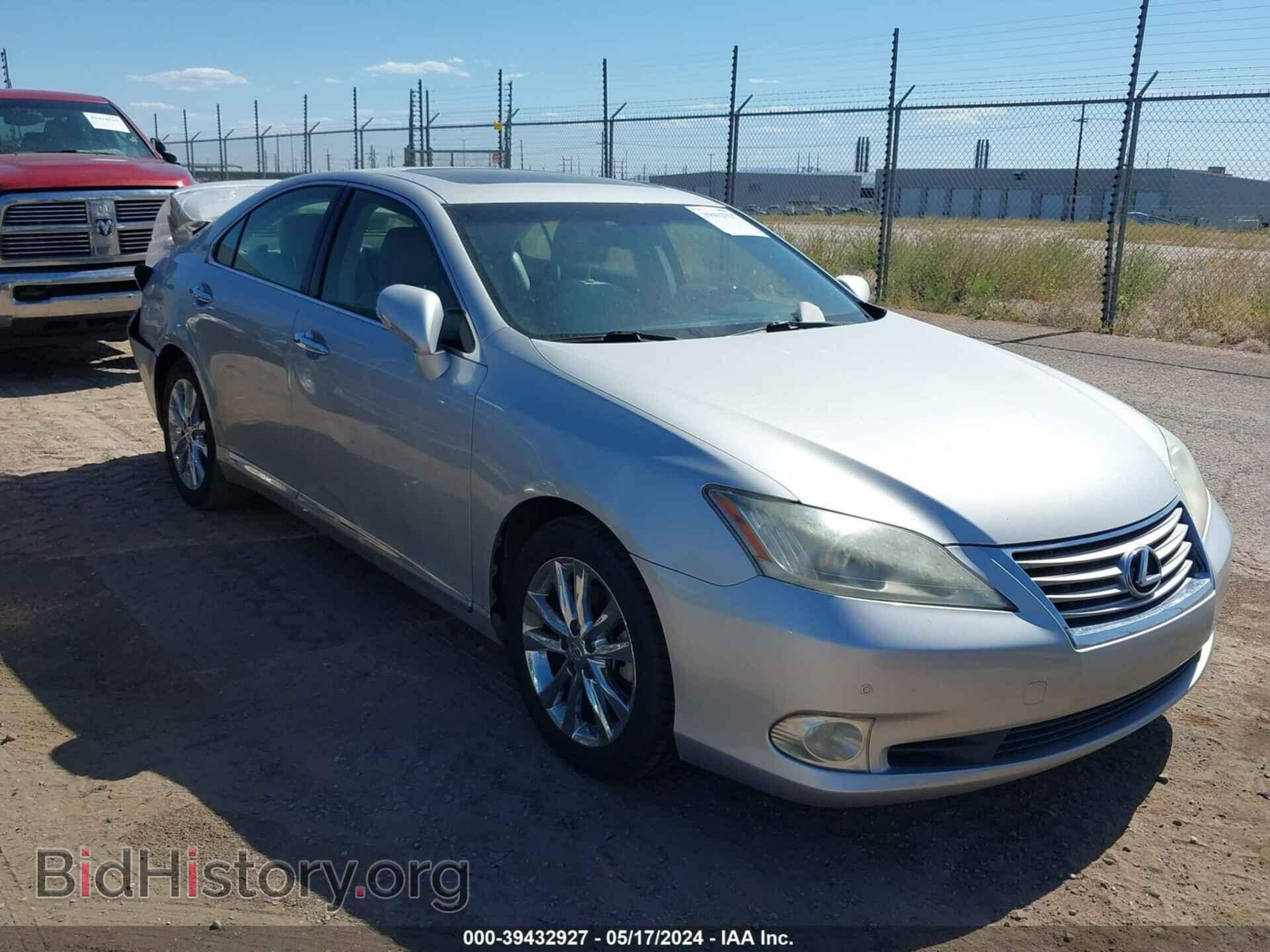 Photo JTHBK1EG7C2494136 - LEXUS ES 350 2012
