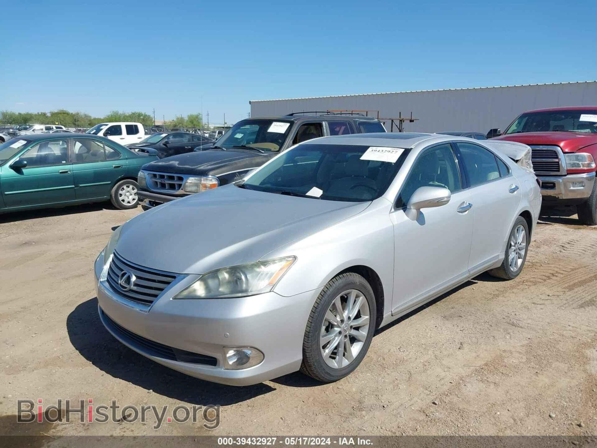 2012 LEXUS ES 350 - VIN: JTHBK1EG7C2494136 - Фото 2