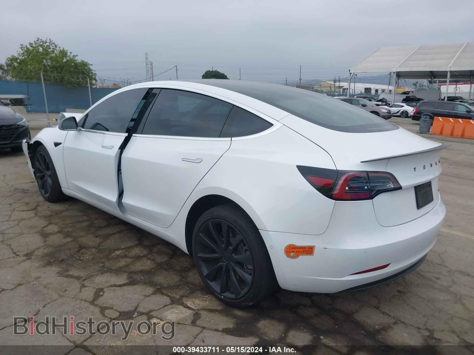 2019 TESLA MODEL 3 - VIN: 5YJ3E1EB7KF454054 - Фото 3