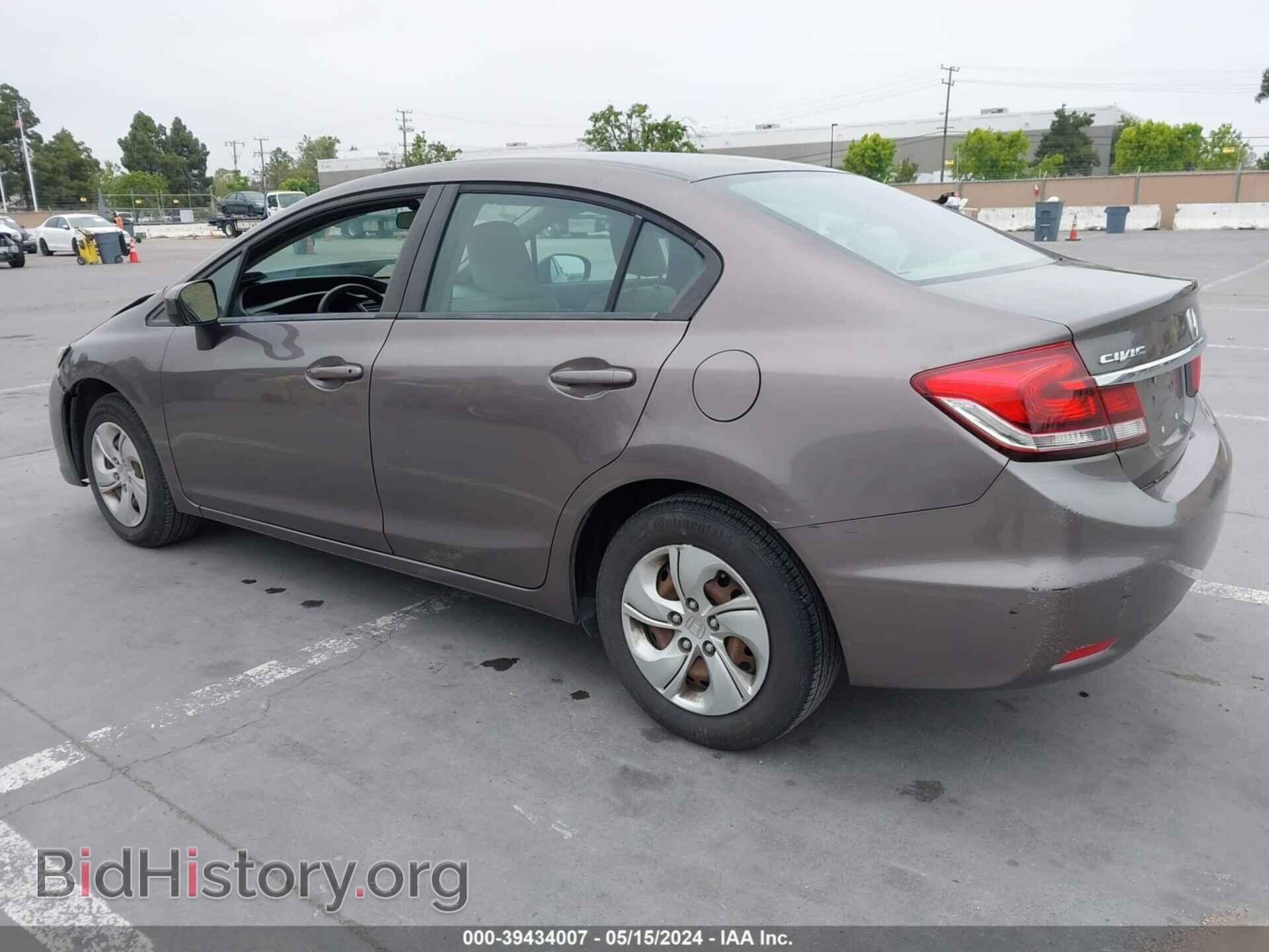 2014 HONDA CIVIC - VIN: 19XFB2F59EE268062 - Фото 3