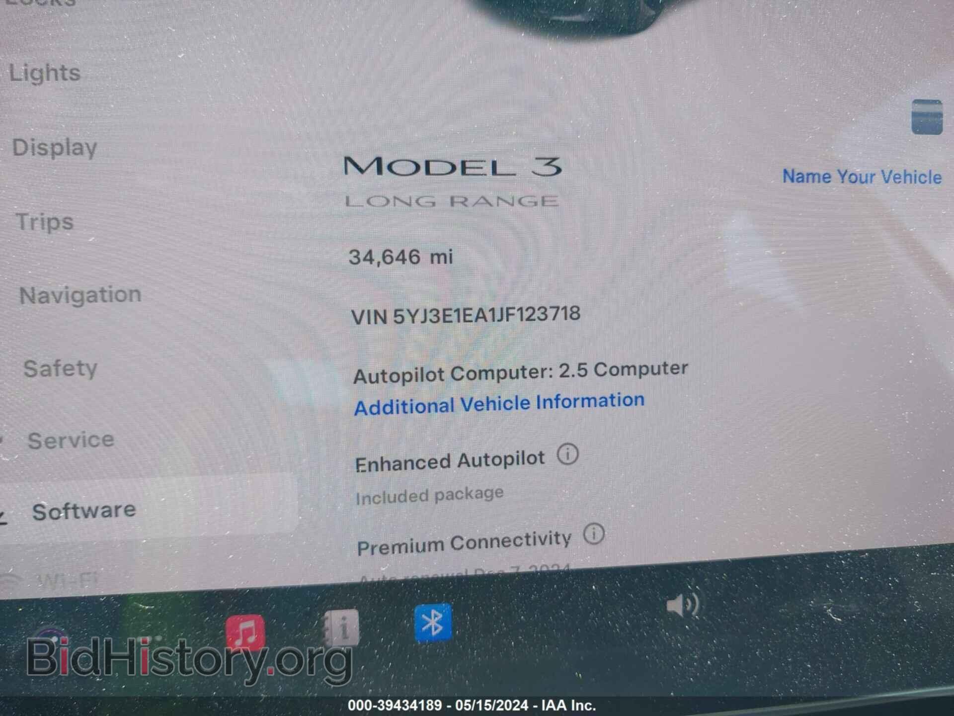2018 TESLA MODEL 3 - VIN: 5YJ3E1EA1JF123718 - Фото 15
