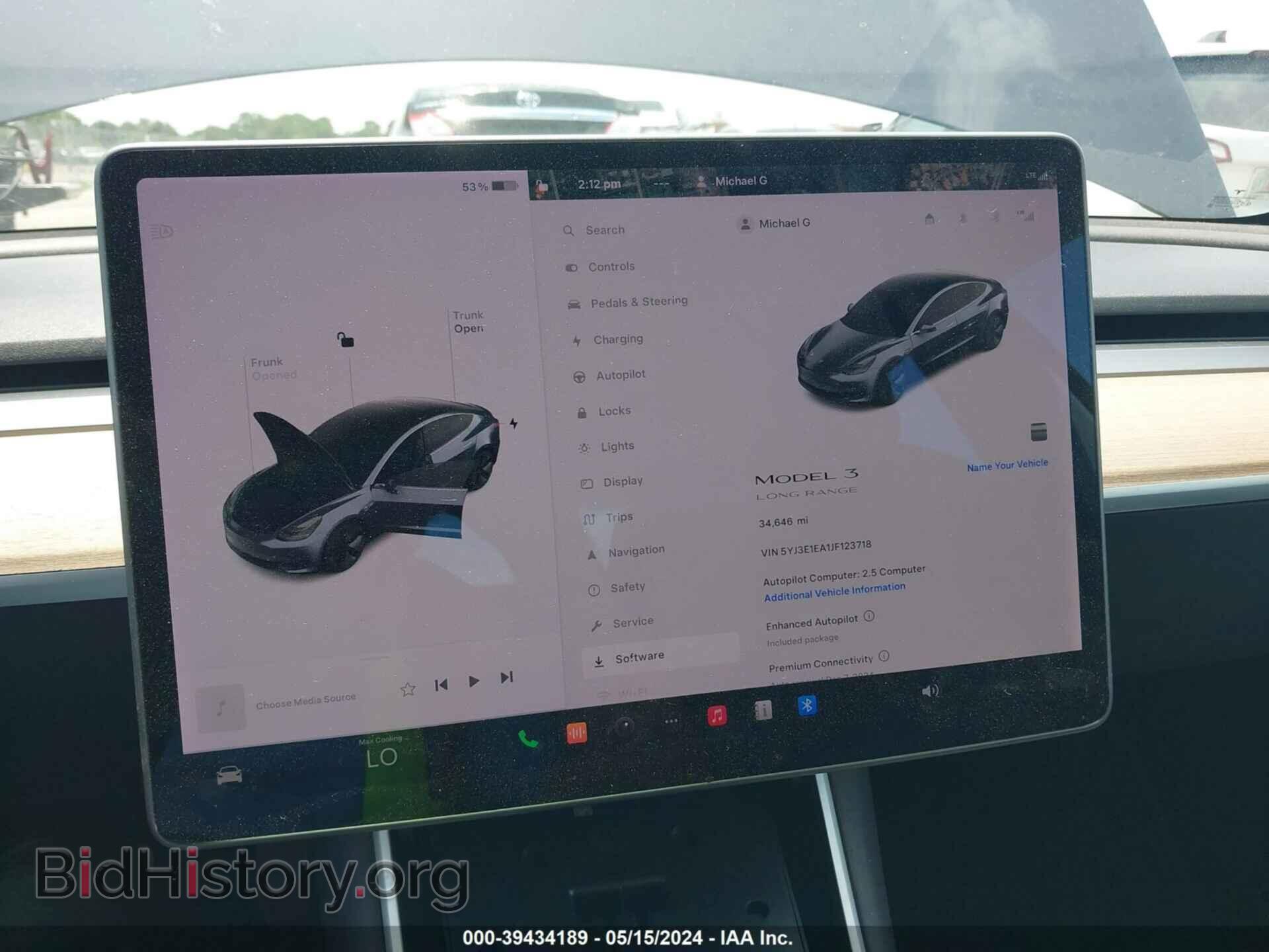 2018 TESLA MODEL 3 - VIN: 5YJ3E1EA1JF123718 - Фото 18