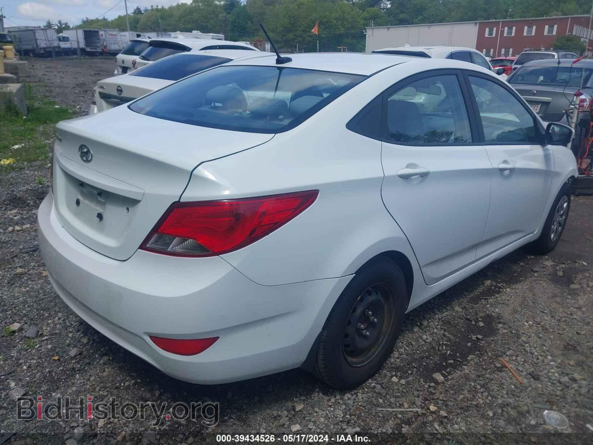 2016 HYUNDAI ACCENT - VIN: KMHCT4AE3GU158093 - Фото 4