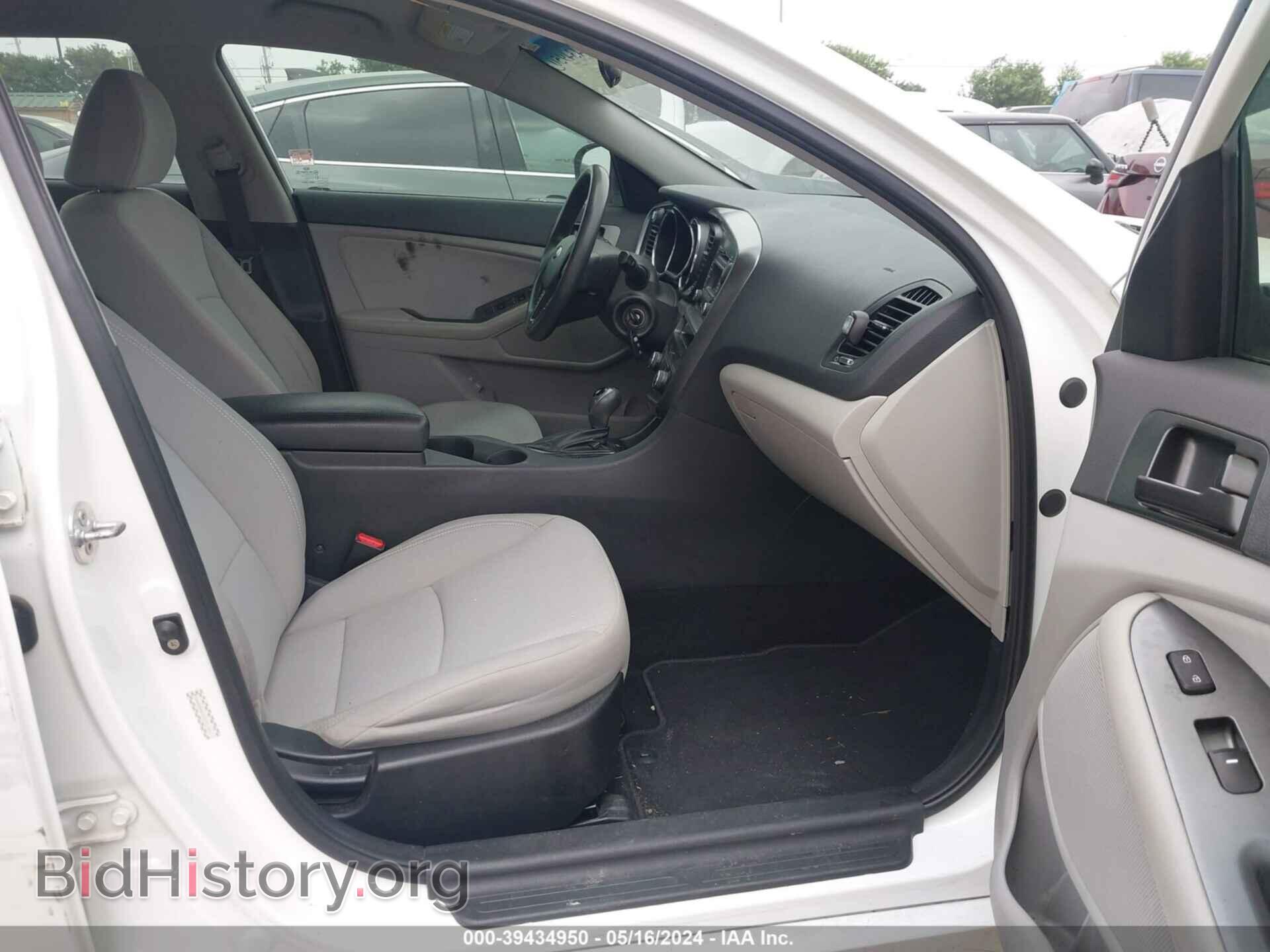 2013 KIA OPTIMA - VIN: KNAGM4A75D5414404 - Photo 5