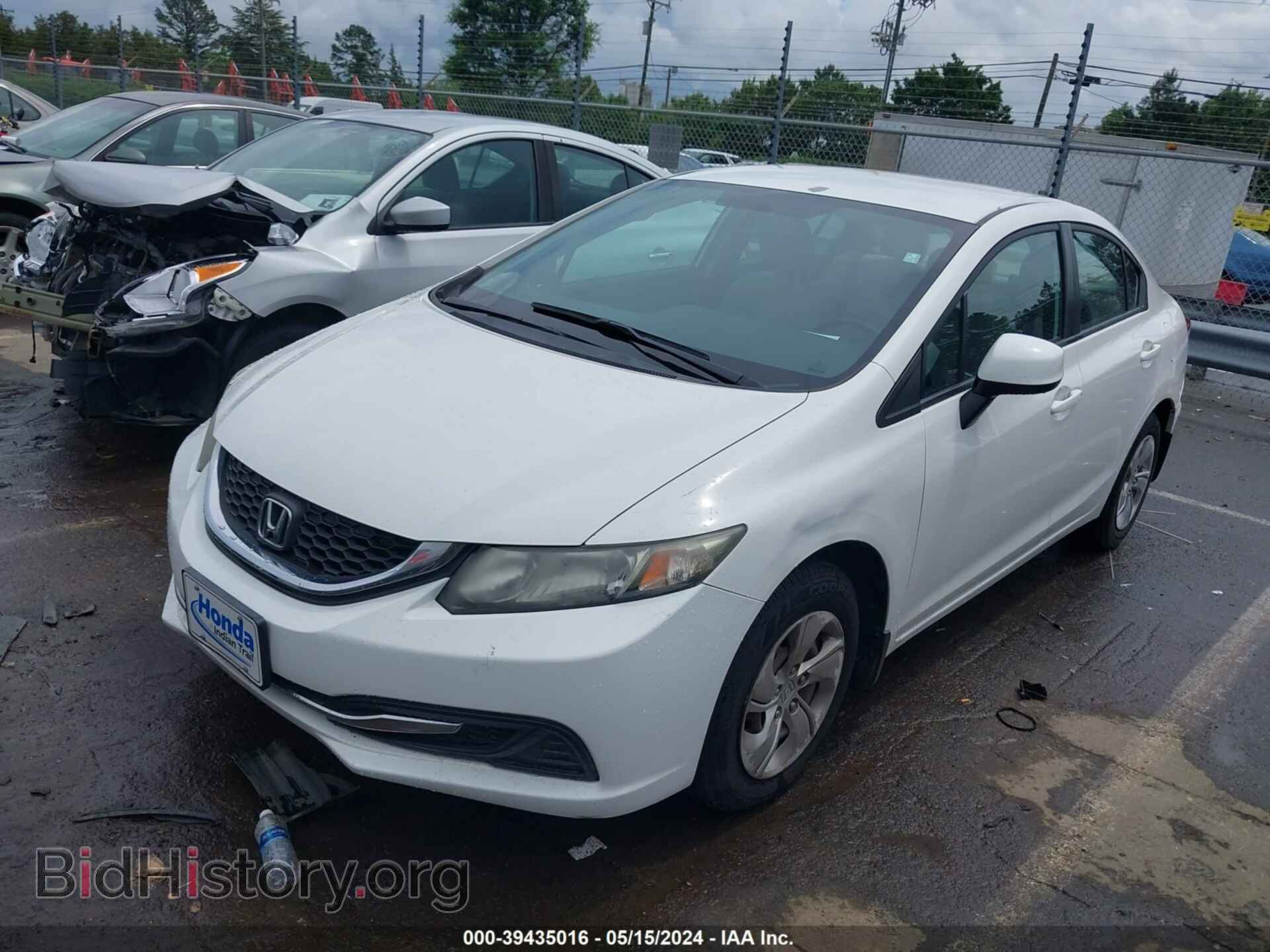 2013 HONDA CIVIC - VIN: 2HGFB2F59DH578166 - Фото 2