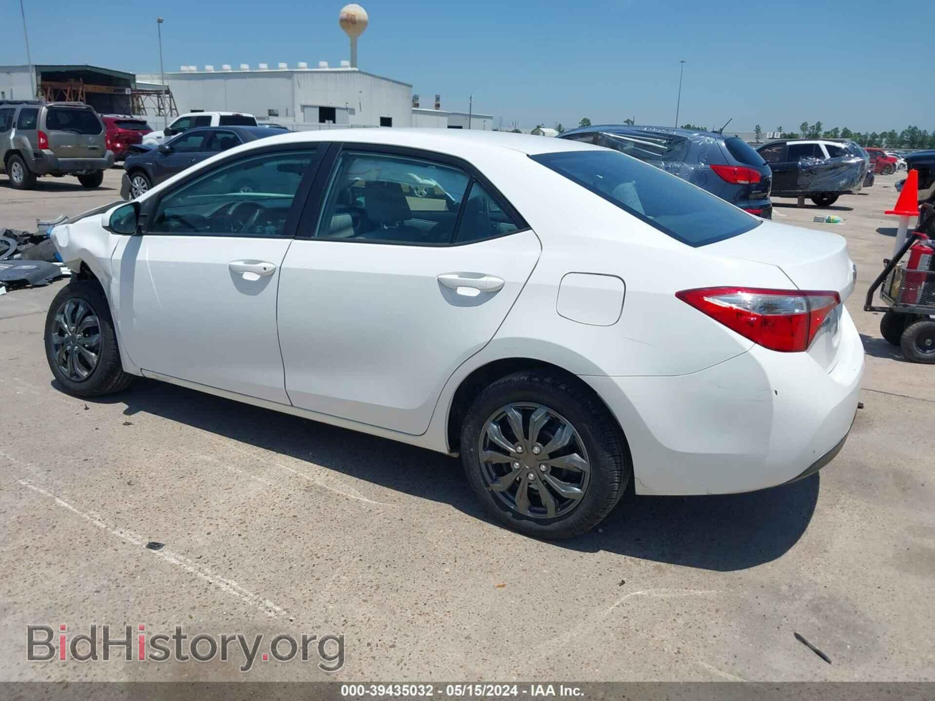 2014 TOYOTA COROLLA - VIN: 2T1BURHEXEC031853 - Фото 3