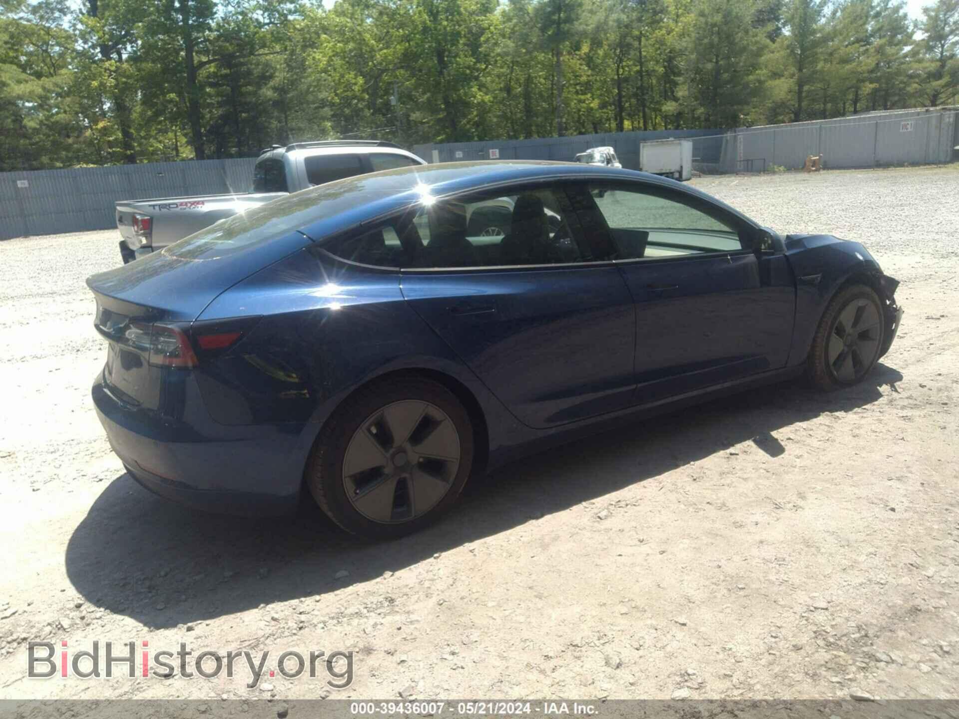 2022 TESLA MODEL 3 - VIN: 5YJ3E1EB7NF207766 - Фото 4