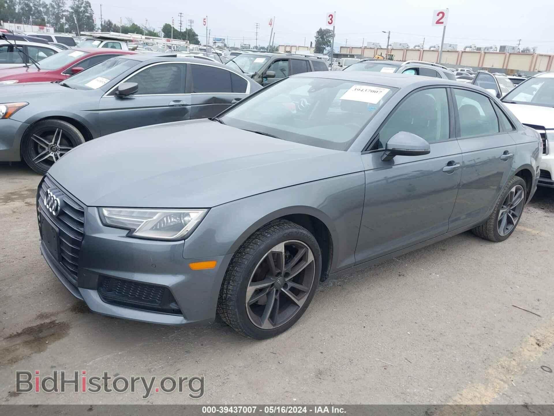 2019 AUDI A4 - VIN: WAUGMAF43KN021785 - Фото 2