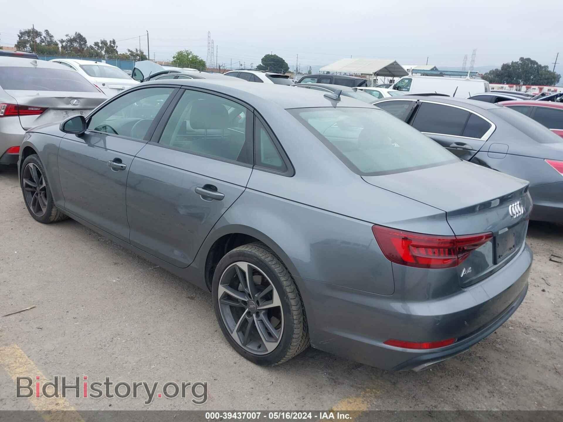 2019 AUDI A4 - VIN: WAUGMAF43KN021785 - Фото 3