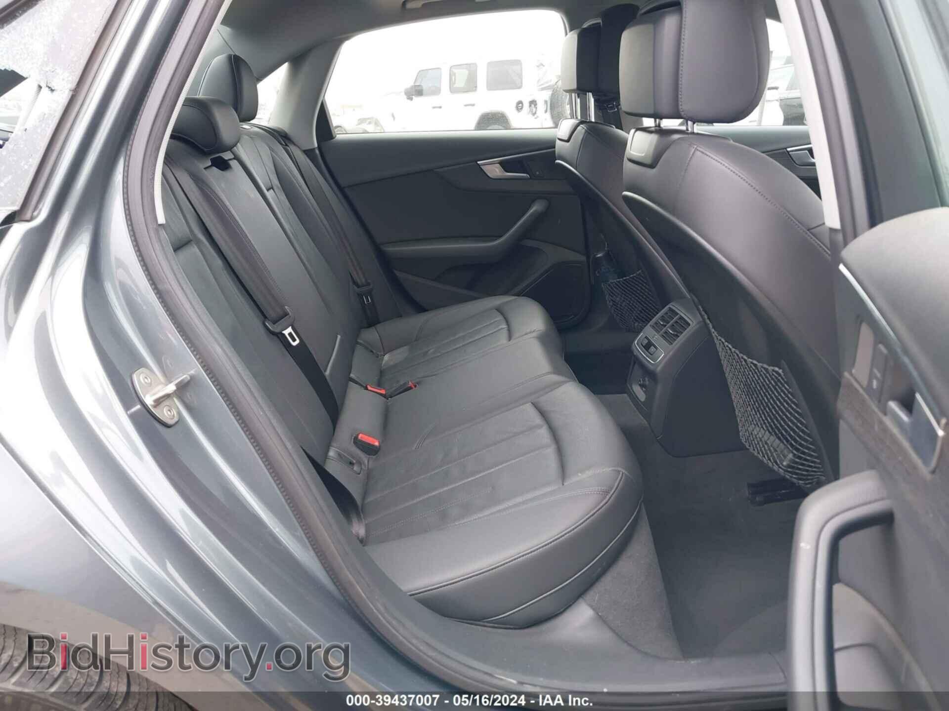 2019 AUDI A4 - VIN: WAUGMAF43KN021785 - Фото 8