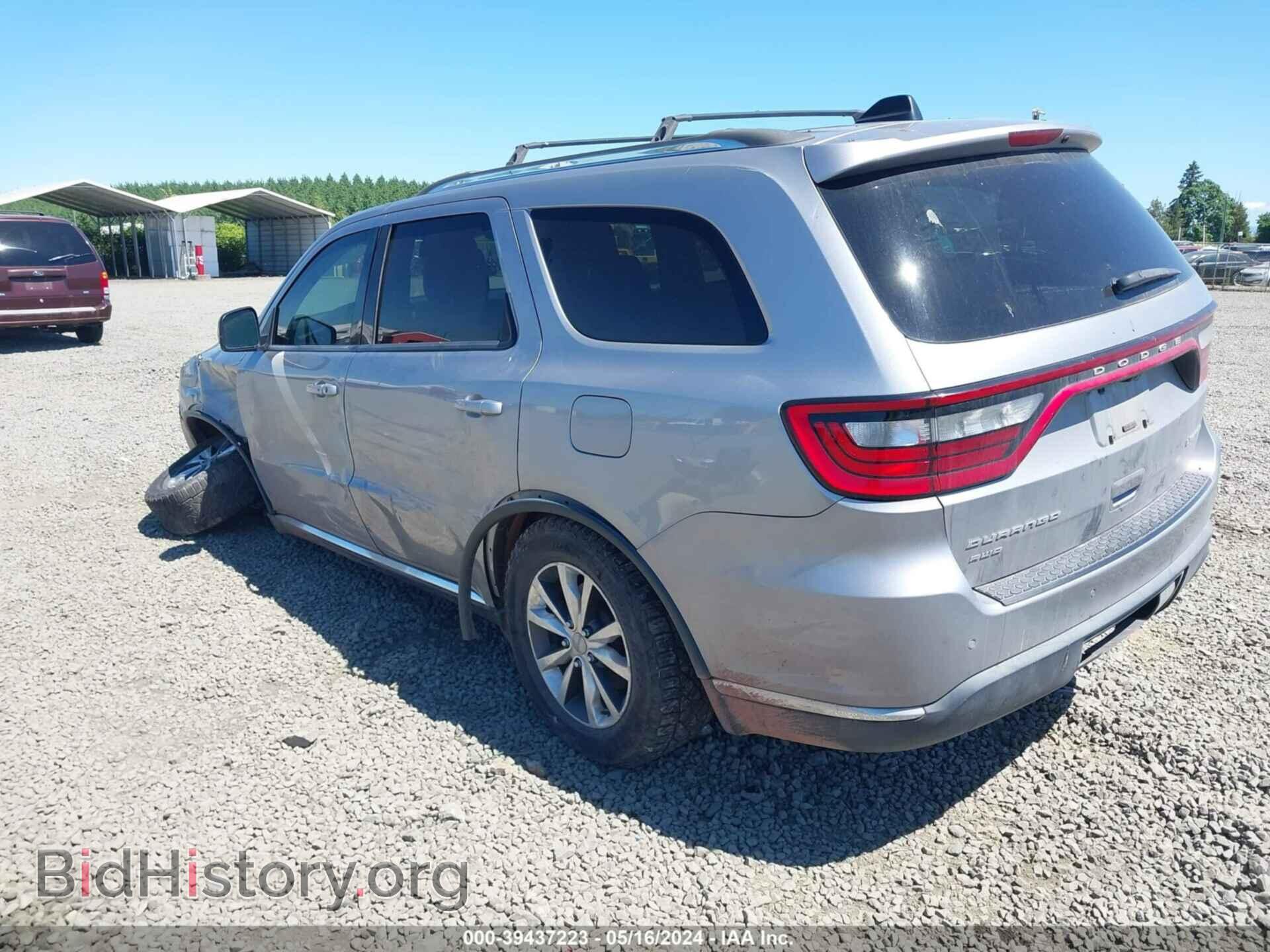 2016 DODGE DURANGO - VIN: 1C4RDJDG9GC412841 - Фото 3