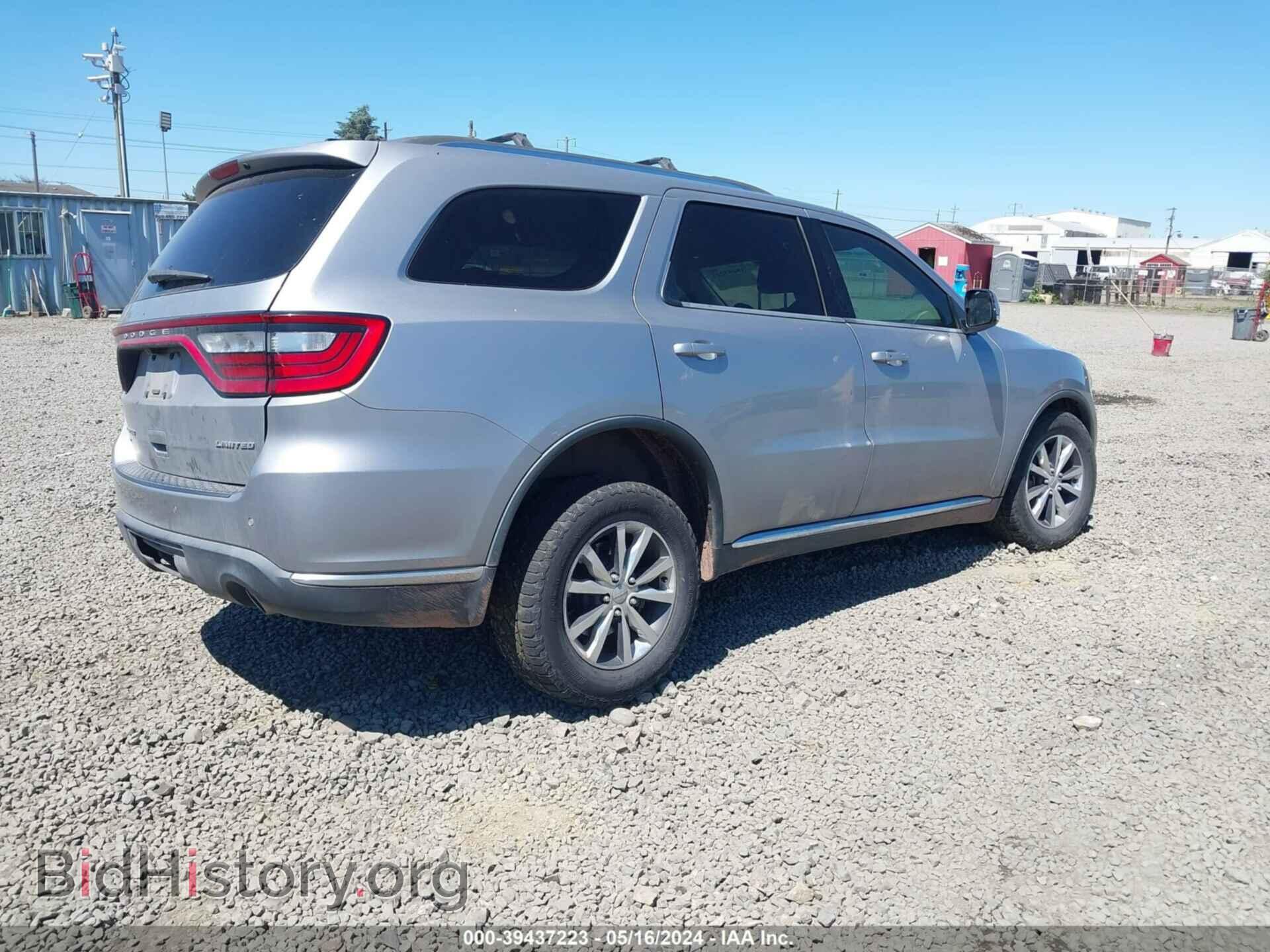2016 DODGE DURANGO - VIN: 1C4RDJDG9GC412841 - Фото 4