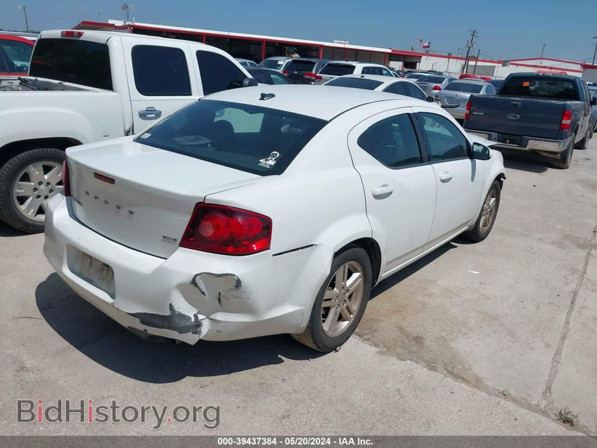 2013 DODGE AVENGER - VIN: 1C3CDZCB1DN625359 - Фото 4