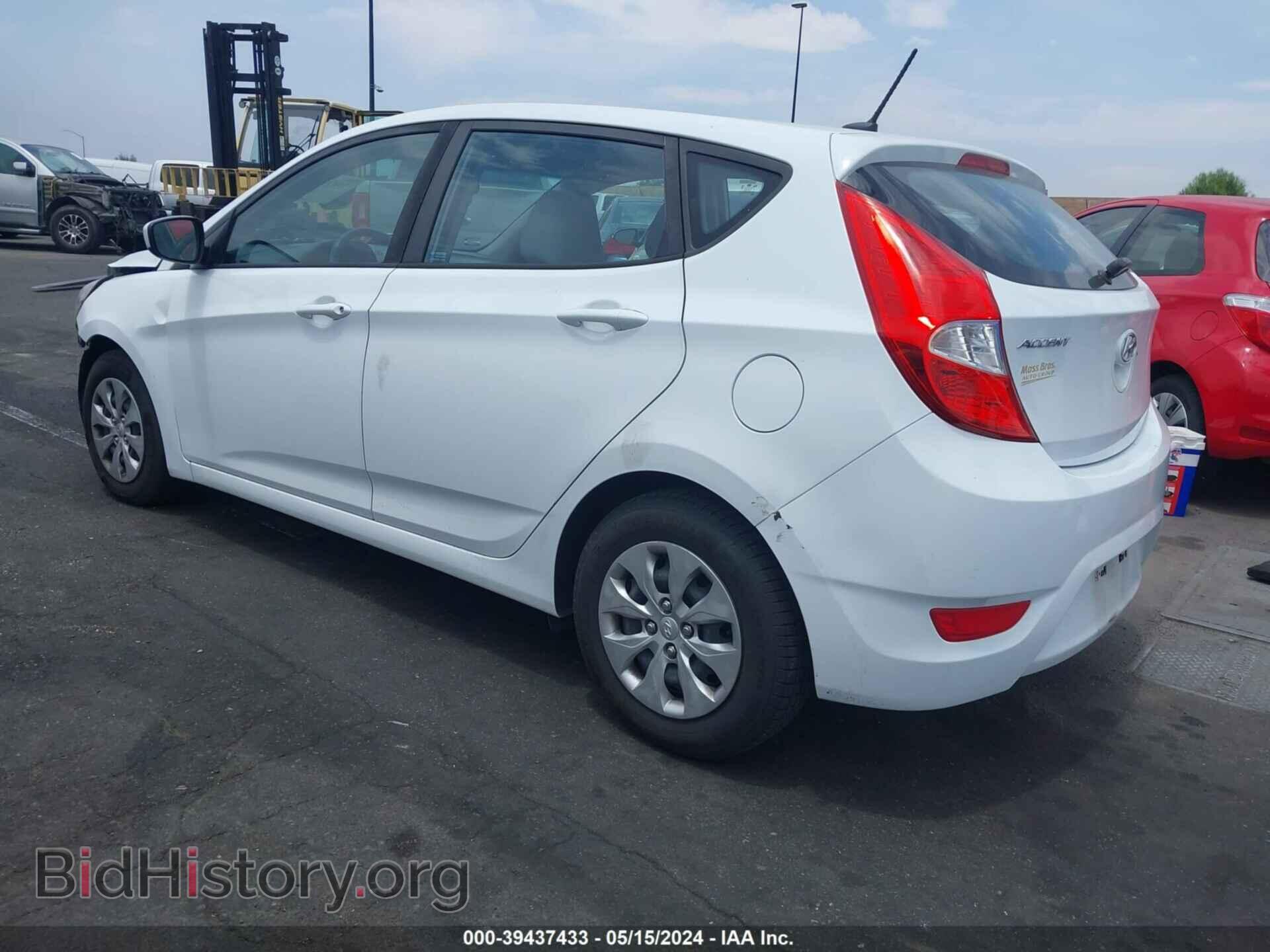 2017 HYUNDAI ACCENT - VIN: KMHCT5AE5HU342684 - Фото 3
