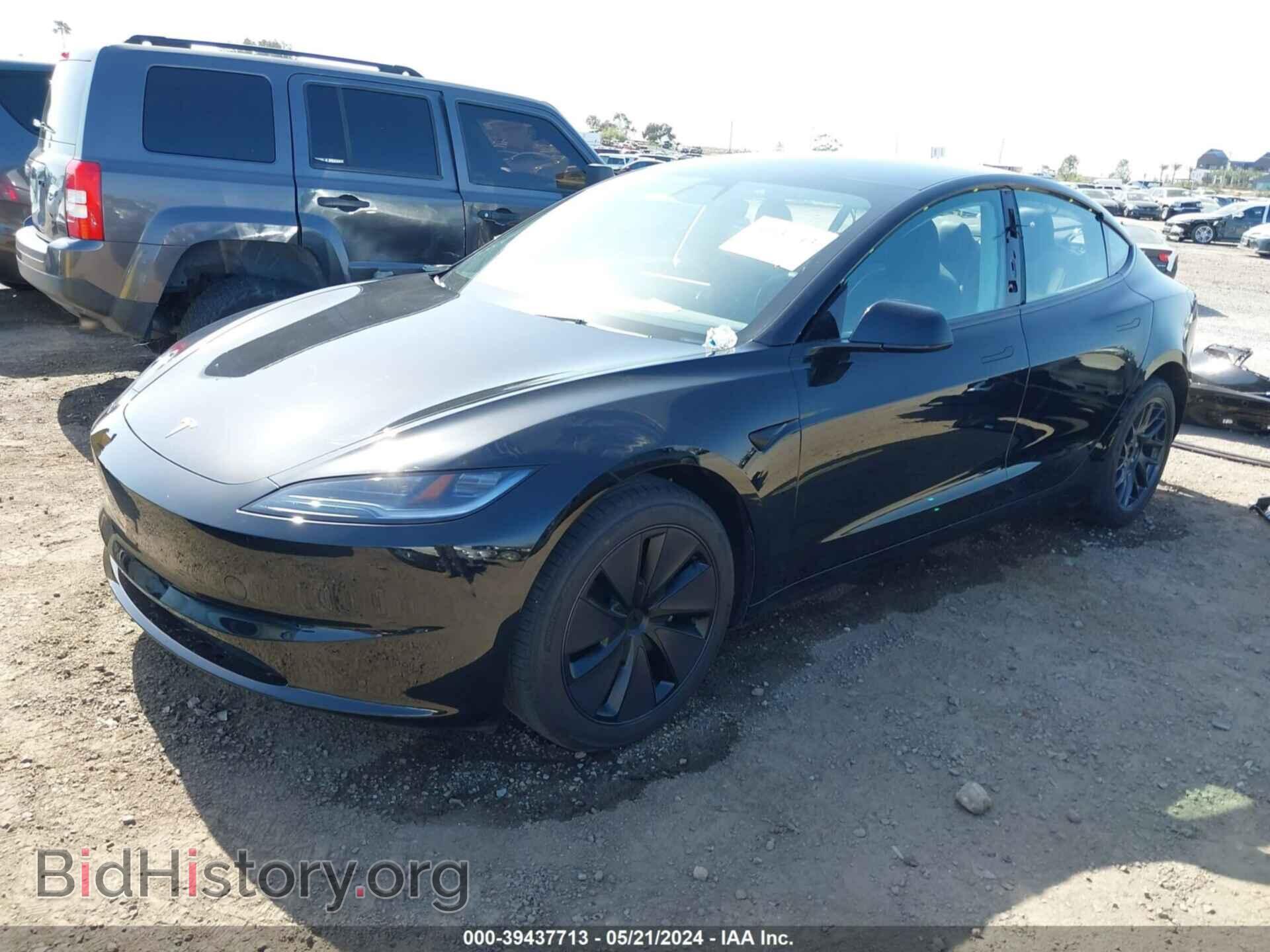 2024 TESLA MODEL 3 - VIN: 5YJ3E1EA8RF731389 - Фото 2
