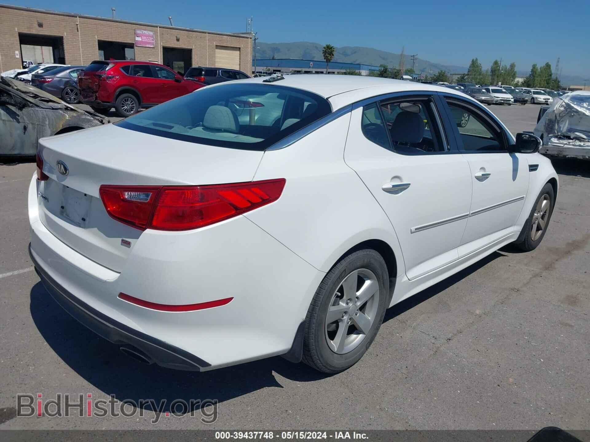 2014 KIA OPTIMA - VIN: KNAGM4A73E5510646 - Фото 4