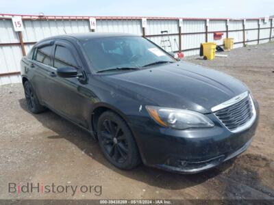 2013 Chrysler 200 Touring, black — VIN 1C3CCBBG5DN720109, IAAI