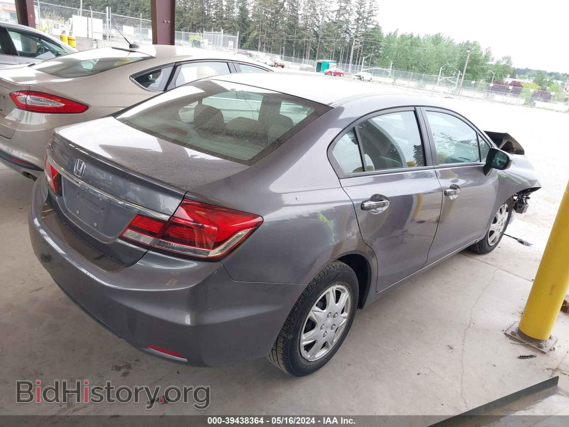 2014 HONDA CIVIC - VIN: 19XFB2F53EE223831 - Фото 4