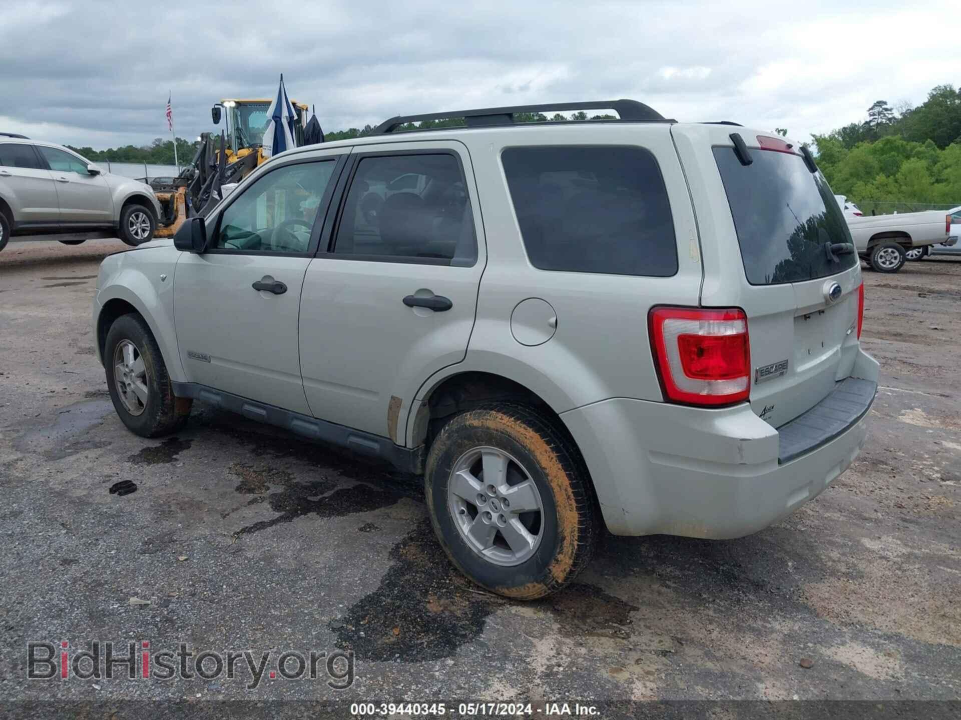 2008 FORD ESCAPE - VIN: 1FMCU93128KE53252 - Фото 3