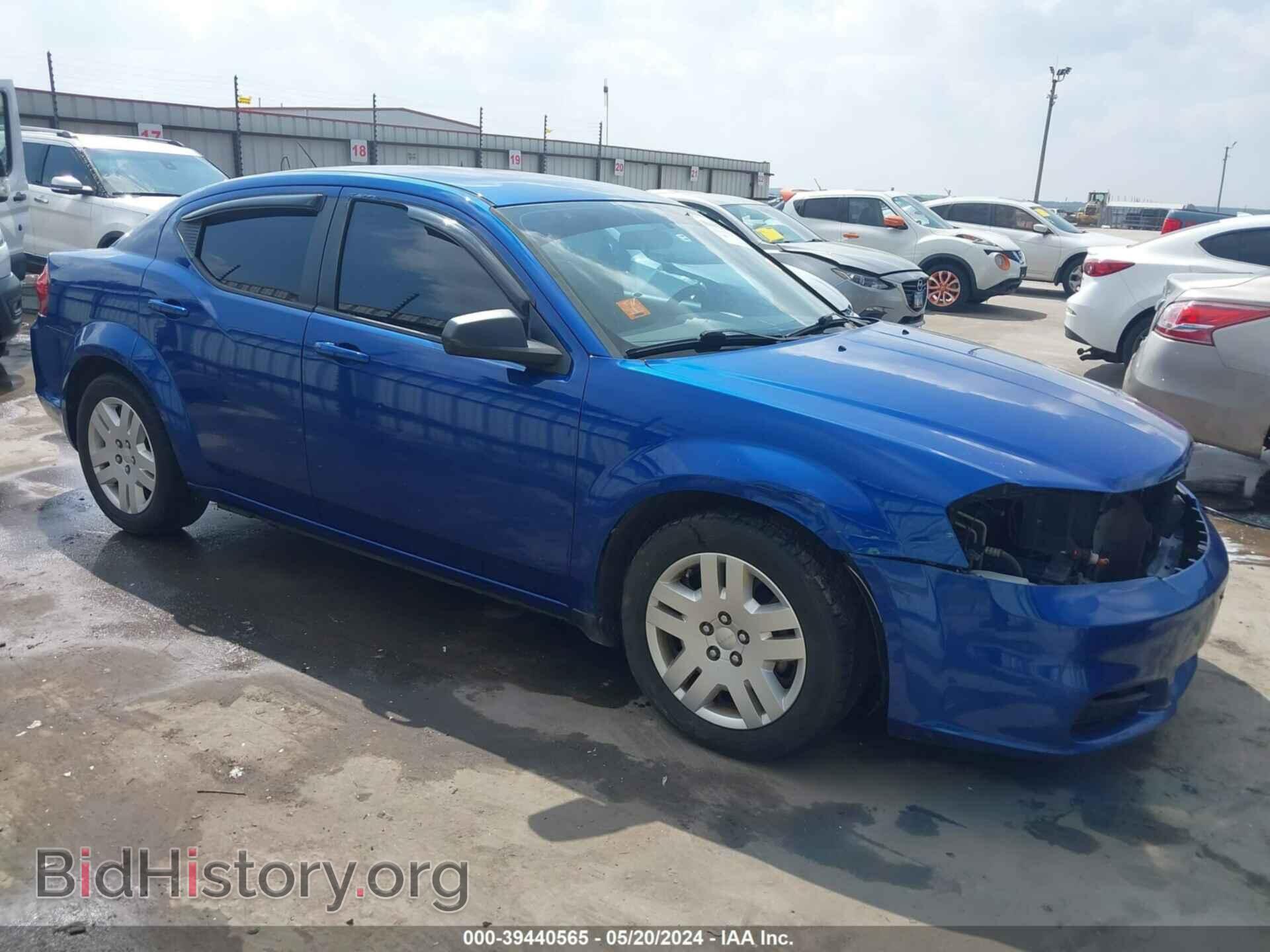 Photo 1C3CDZABXDN684381 - DODGE AVENGER 2013