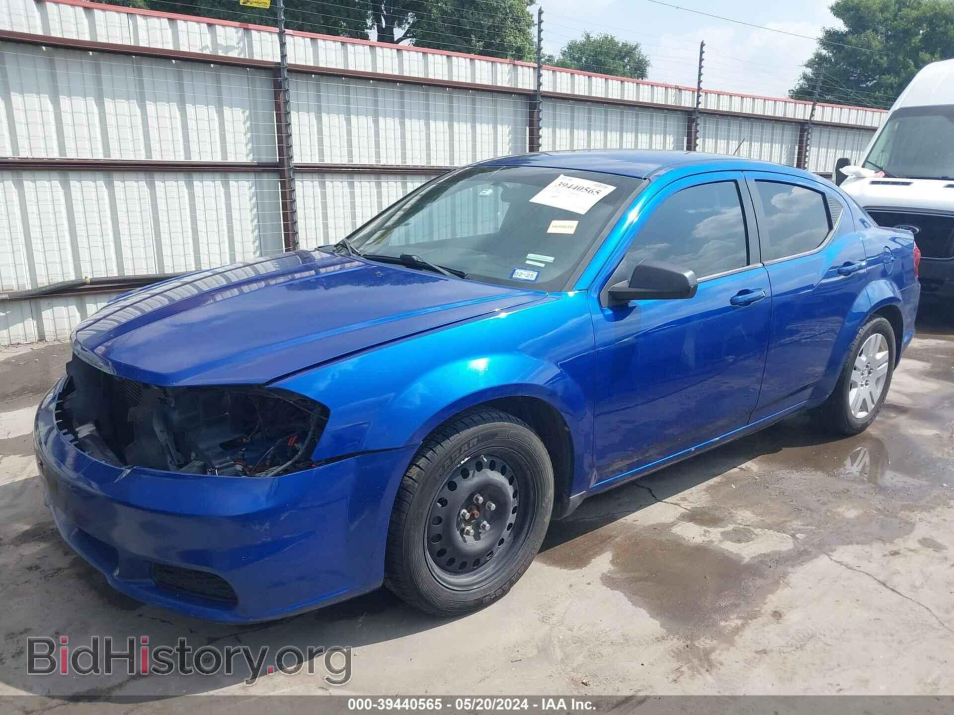 2013 DODGE AVENGER - VIN: 1C3CDZABXDN684381 - Photo 2