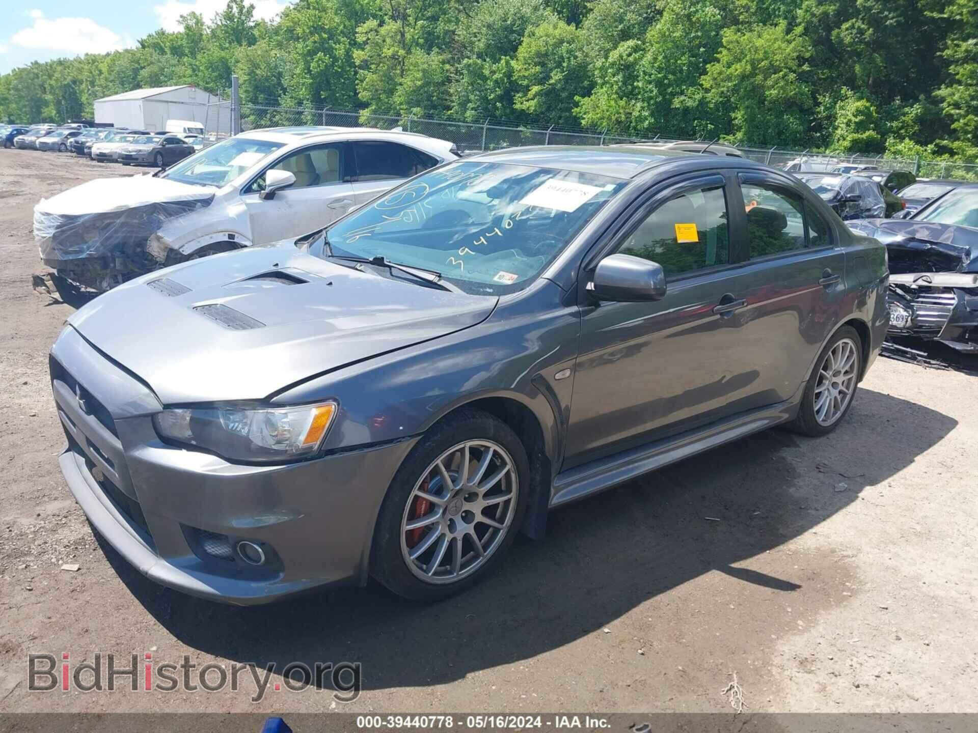 2010 MITSUBISHI LANCER EVOLUTION - VIN: JA32W6FV6AU033932 - Фото 2
