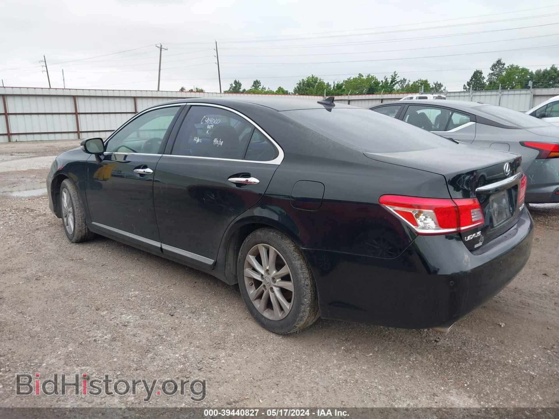 2010 LEXUS ES 350 - VIN: JTHBK1EG1A2394479 - Фото 3
